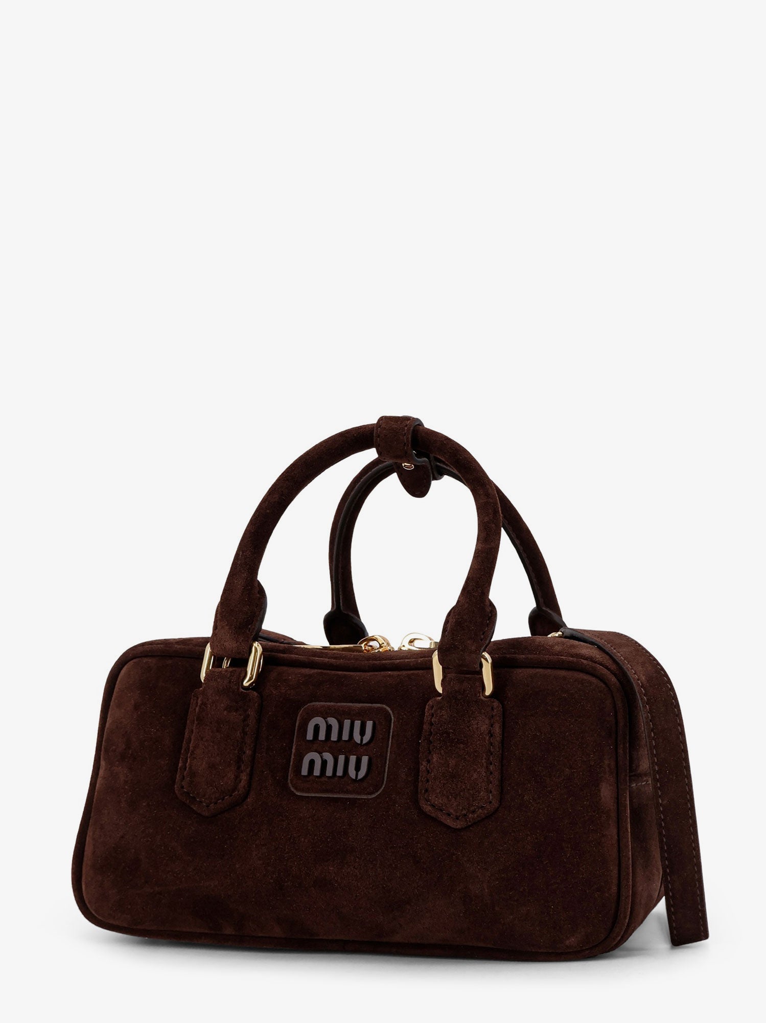 Miu Miu Arcadie Suede Shoulder Bag