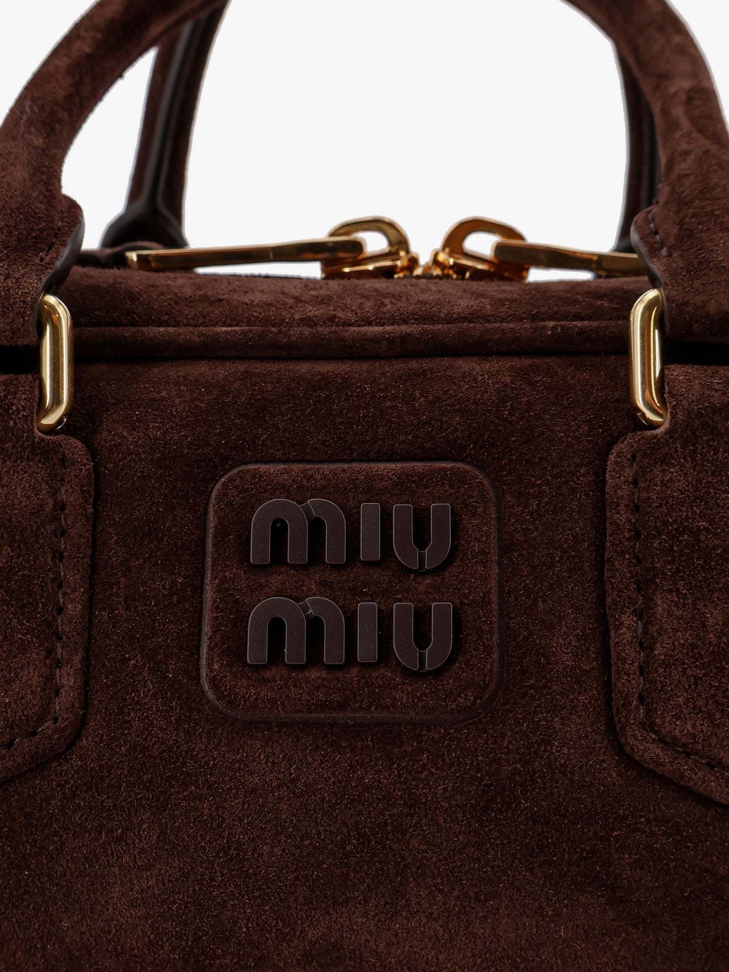 Miu Miu Arcadie Suede Shoulder Bag