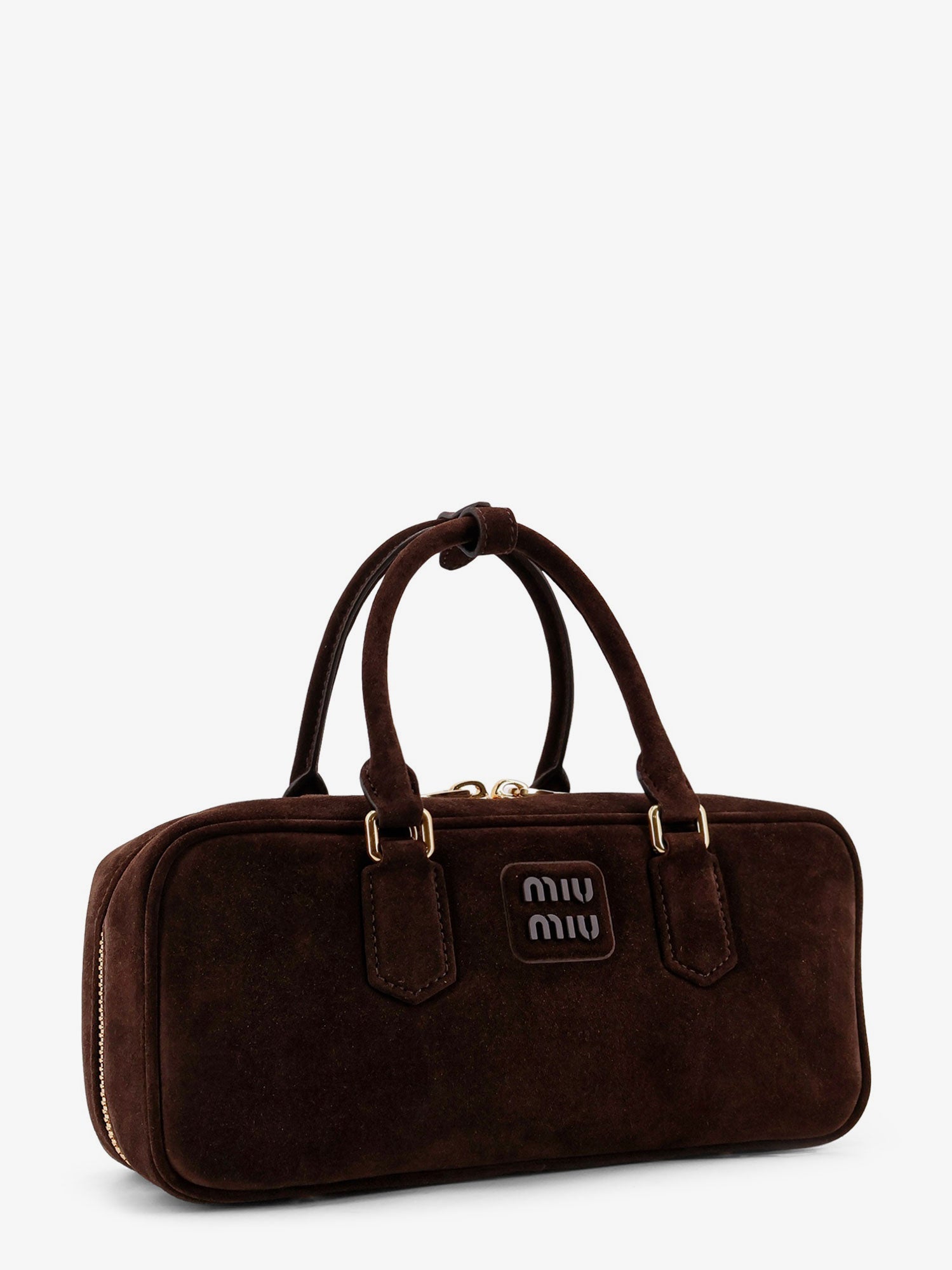 Miu Miu Arcadie Suede Shoulder Bag