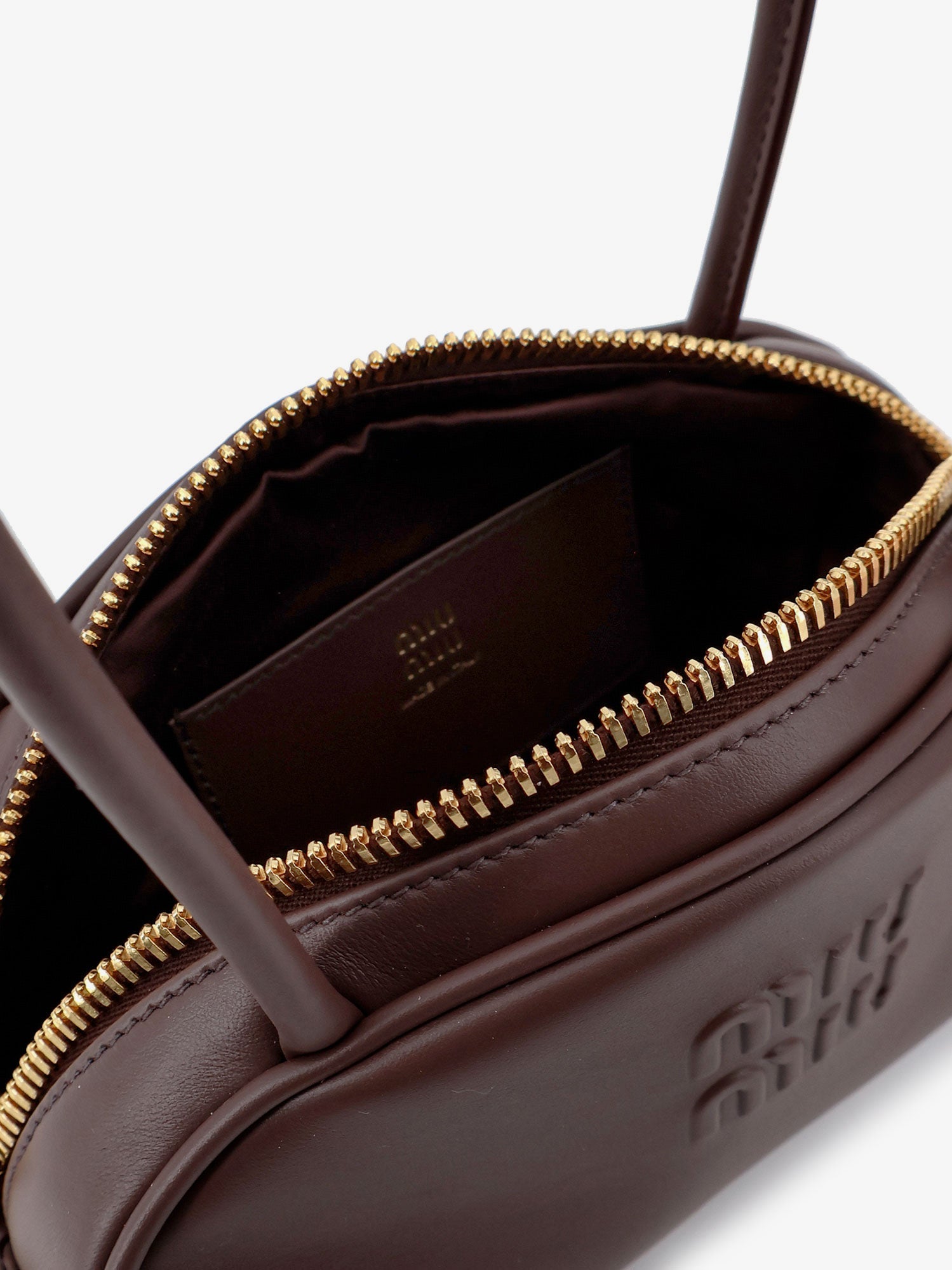 Miu Miu Beau Leather Handbag