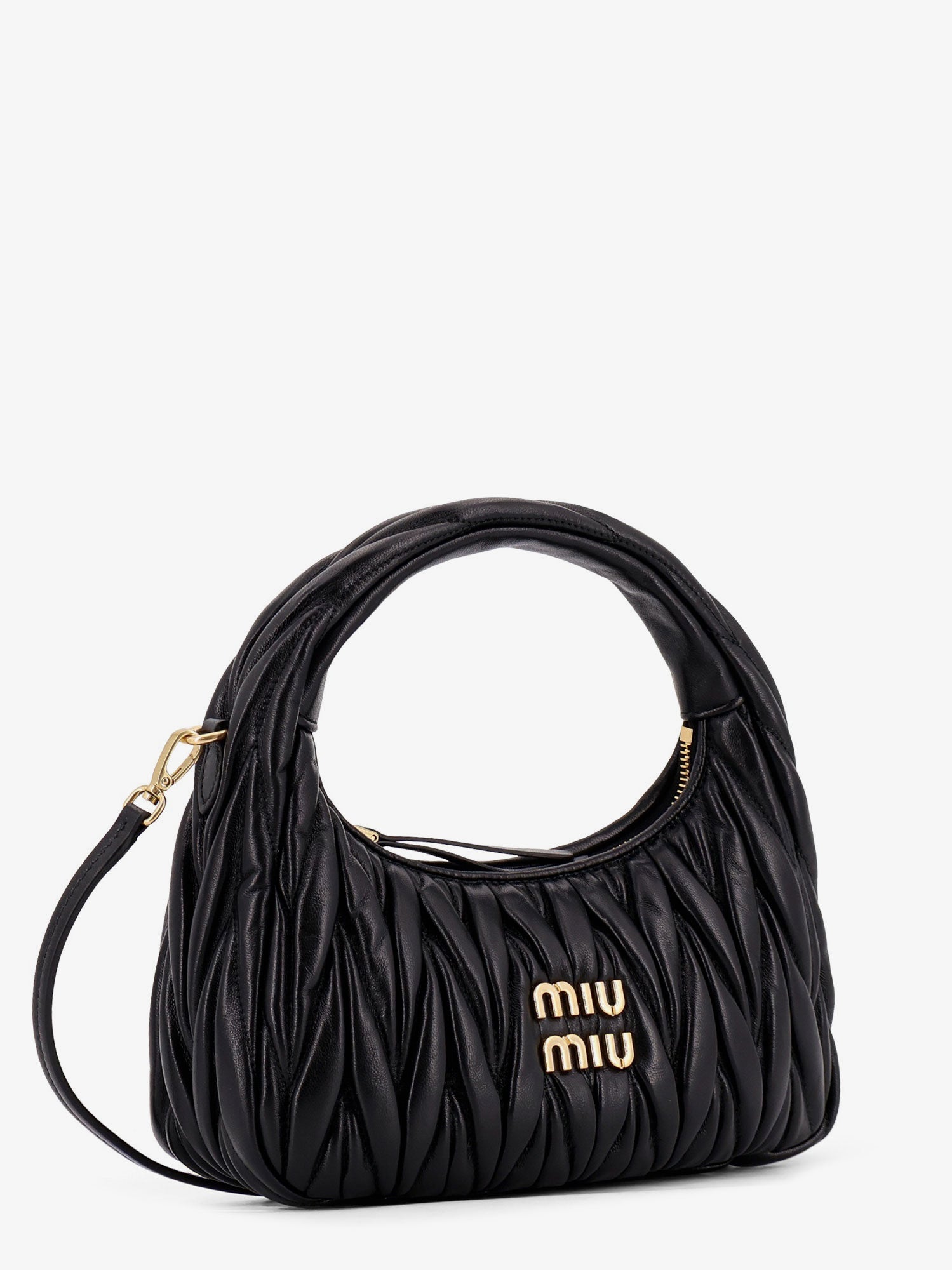 Miu Miu Wander Matelassé Leather Shoulder Bag