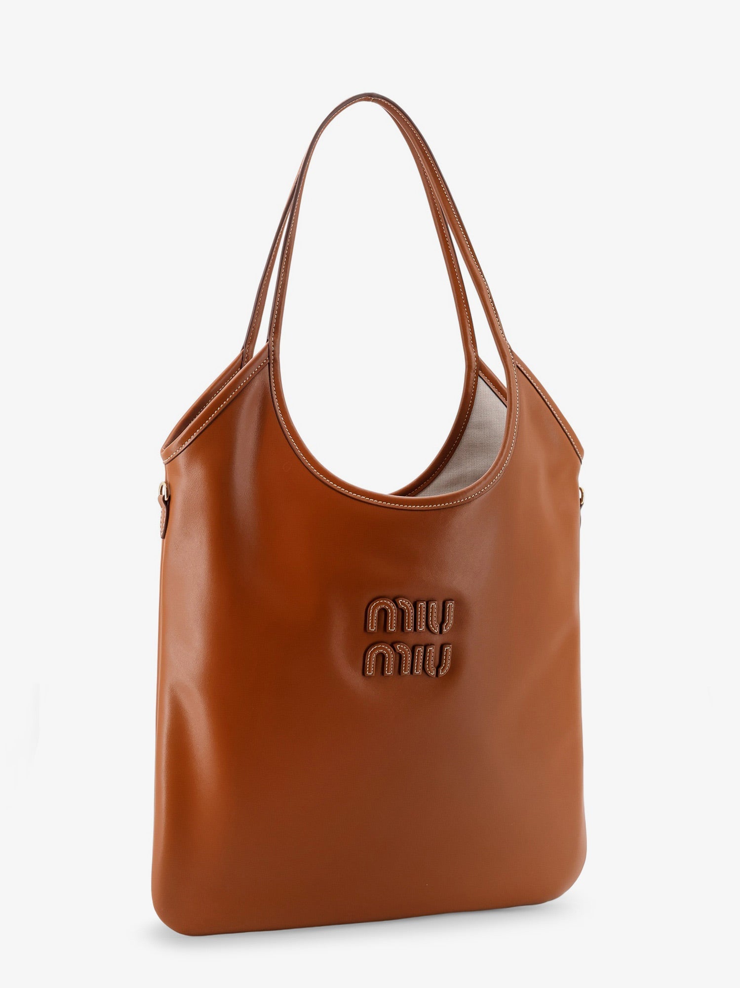 Miu Miu Ivy Leather Shoulder Bag