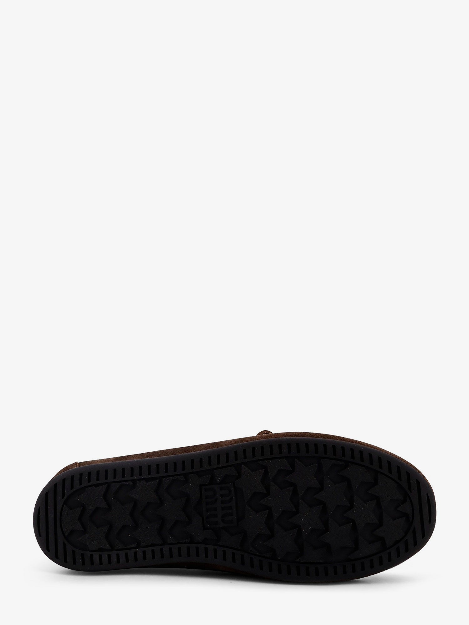 Miu Miu Vintage Effect Leather Loafers