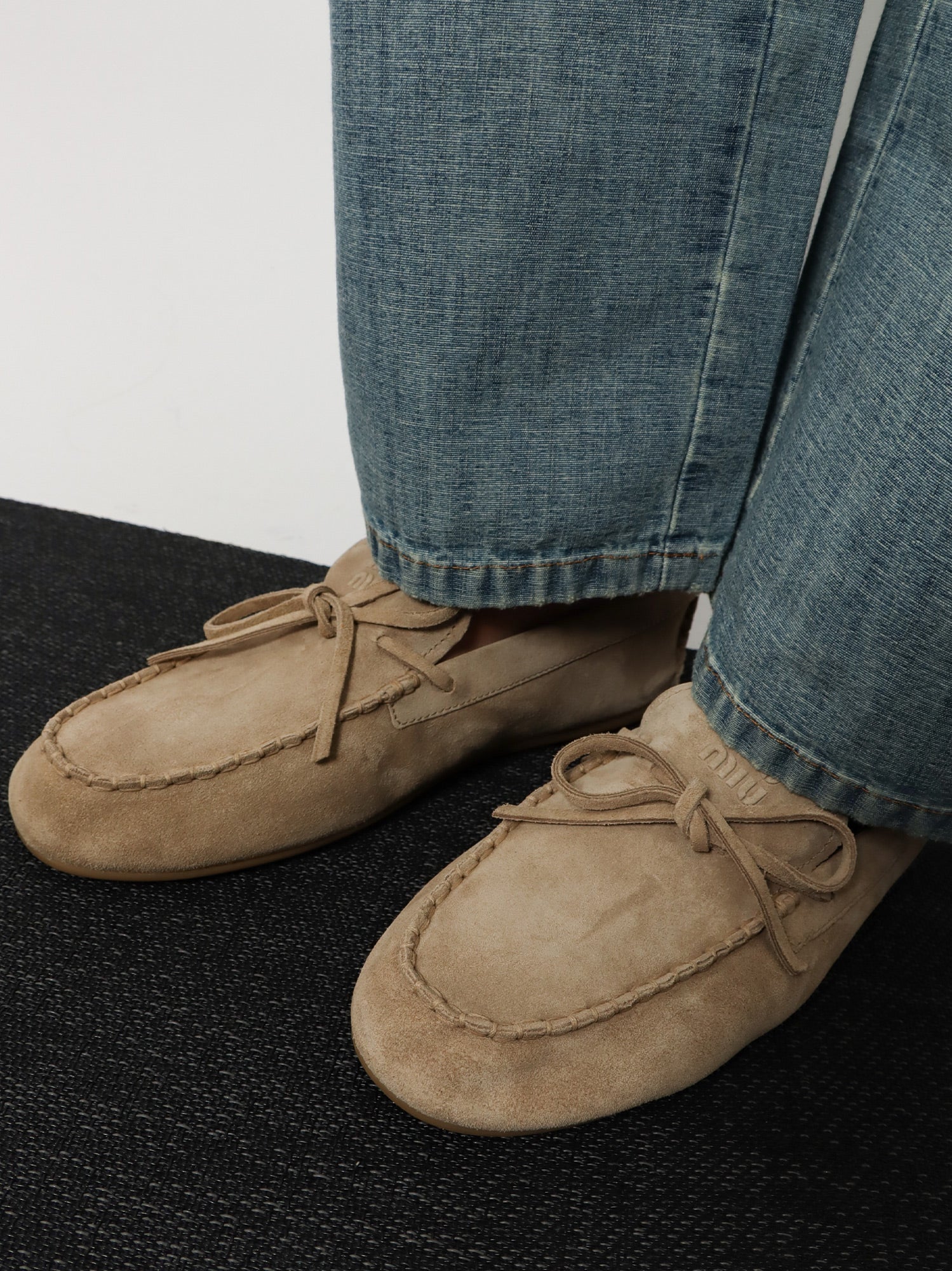 Miu Miu Suede Loafers