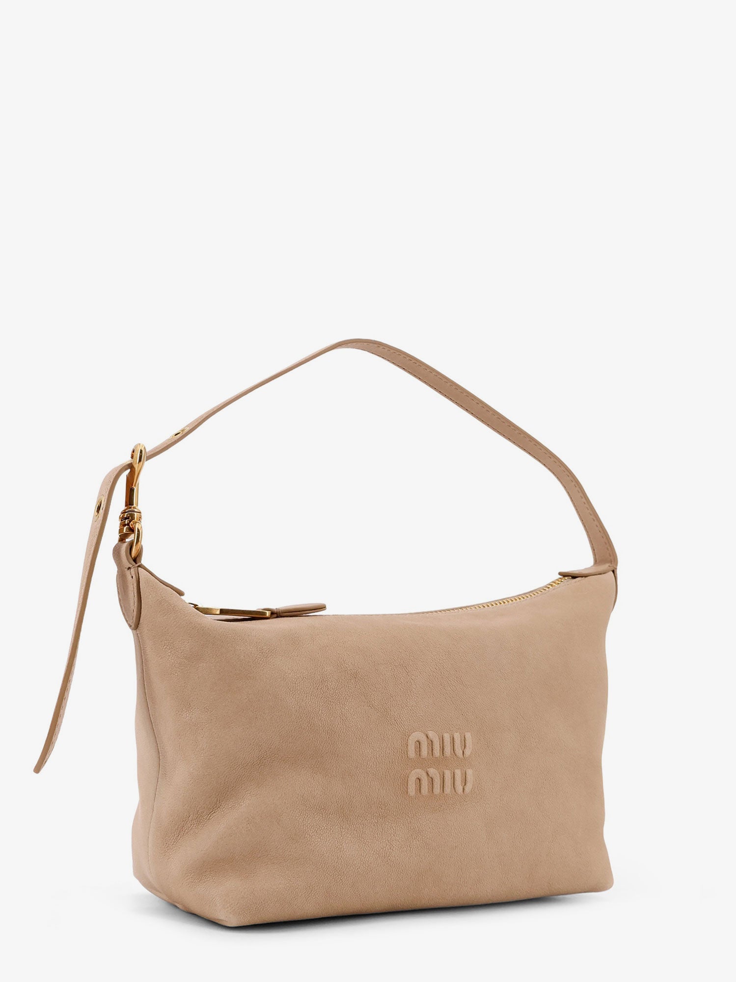 Miu Miu Leather Pouch Handbag