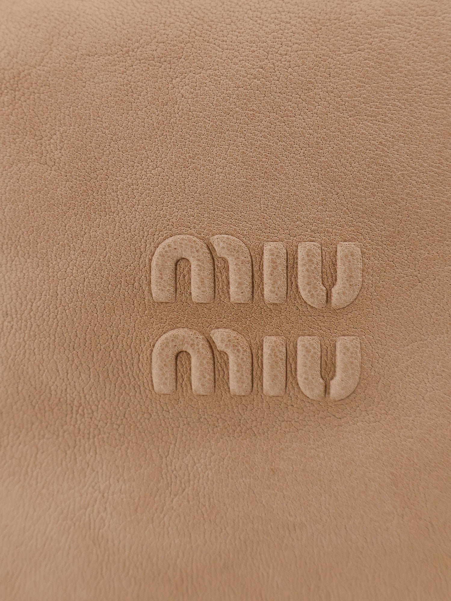 Miu Miu Leather Pouch Handbag