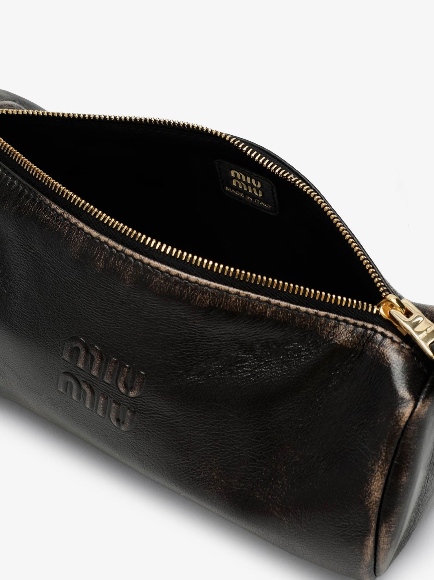 Miu Miu Leather Mini Aviator Crossbody Bag