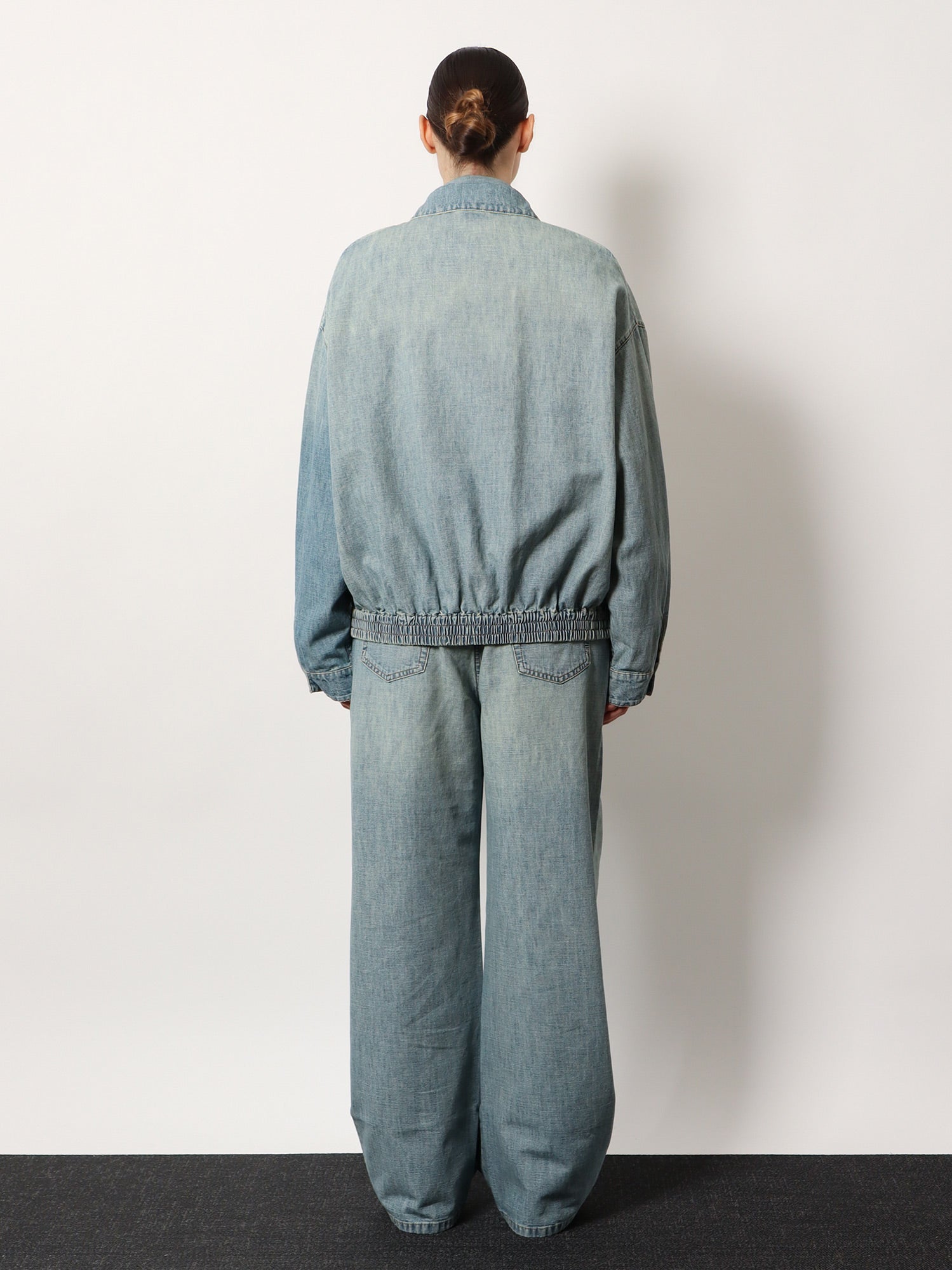 Miu Miu Denim Jacket With Miu Miu Embroidery