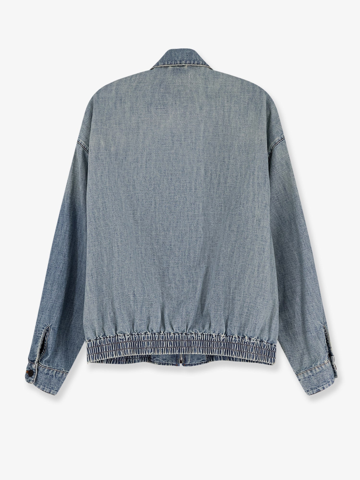 Miu Miu Denim Jacket With Miu Miu Embroidery