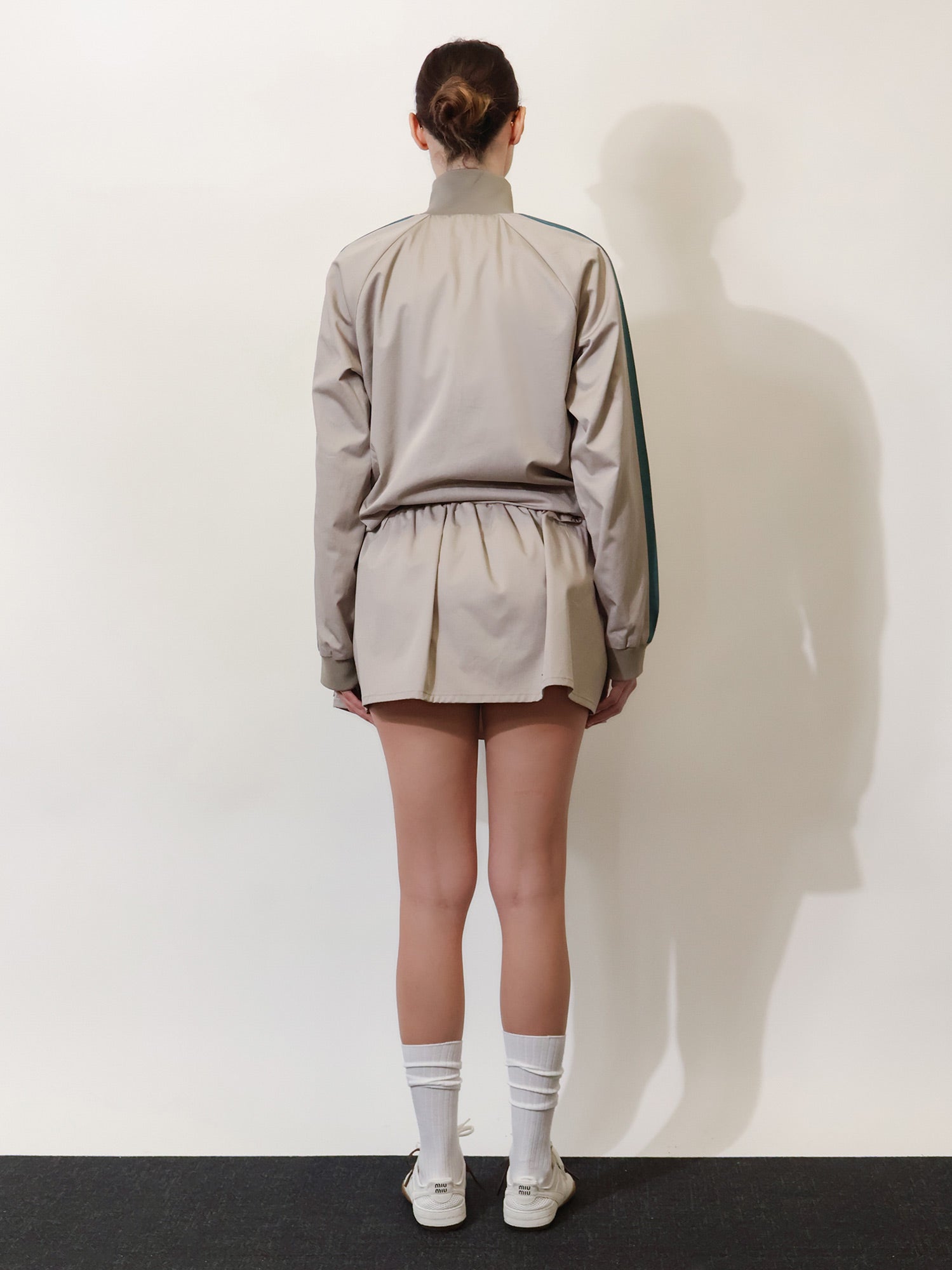 Miu Miu Old Twill Mini Skirt