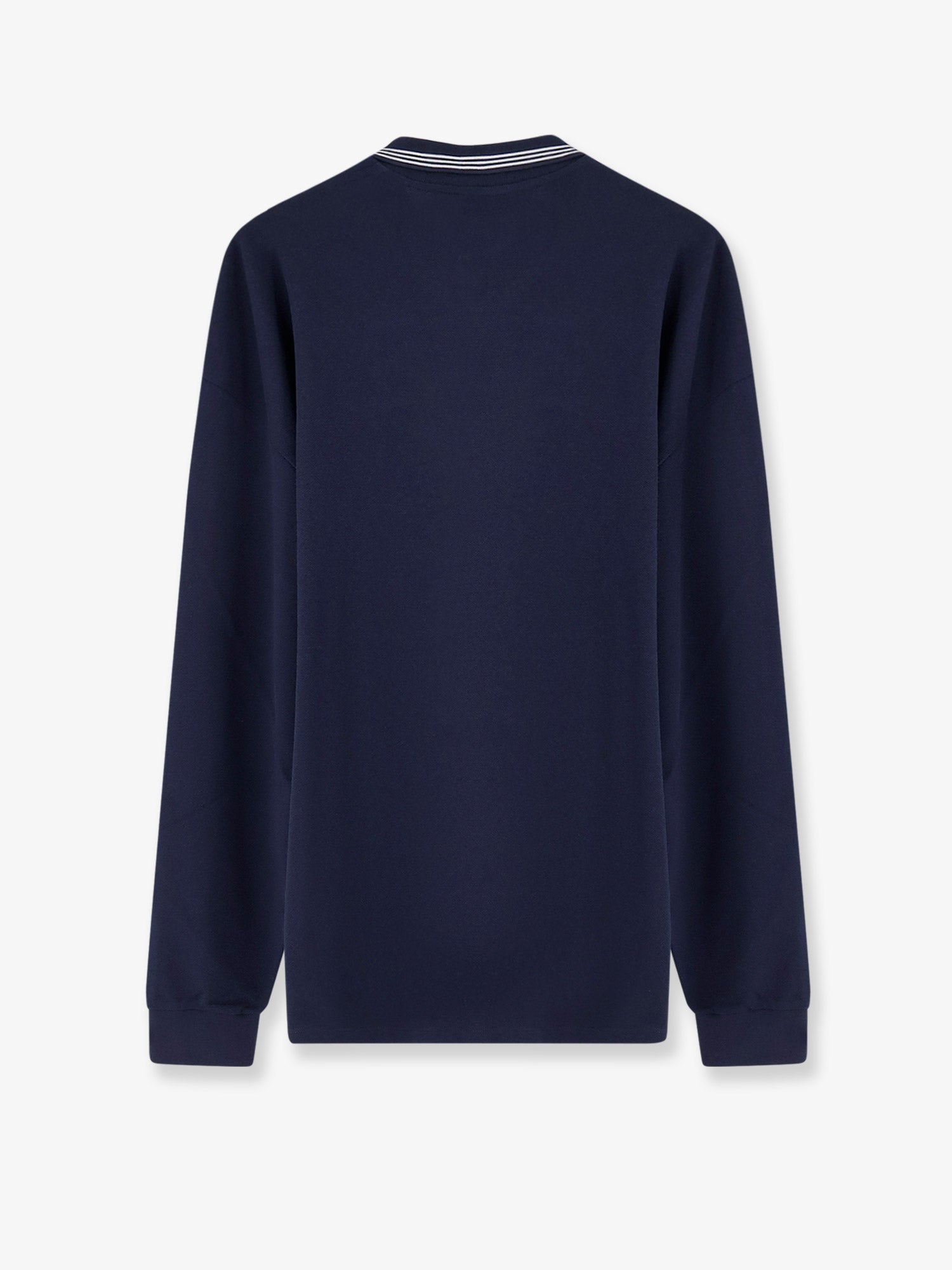 Miu Miu Cotton Polo Shirt With Asymmetric Metal Zip Detail