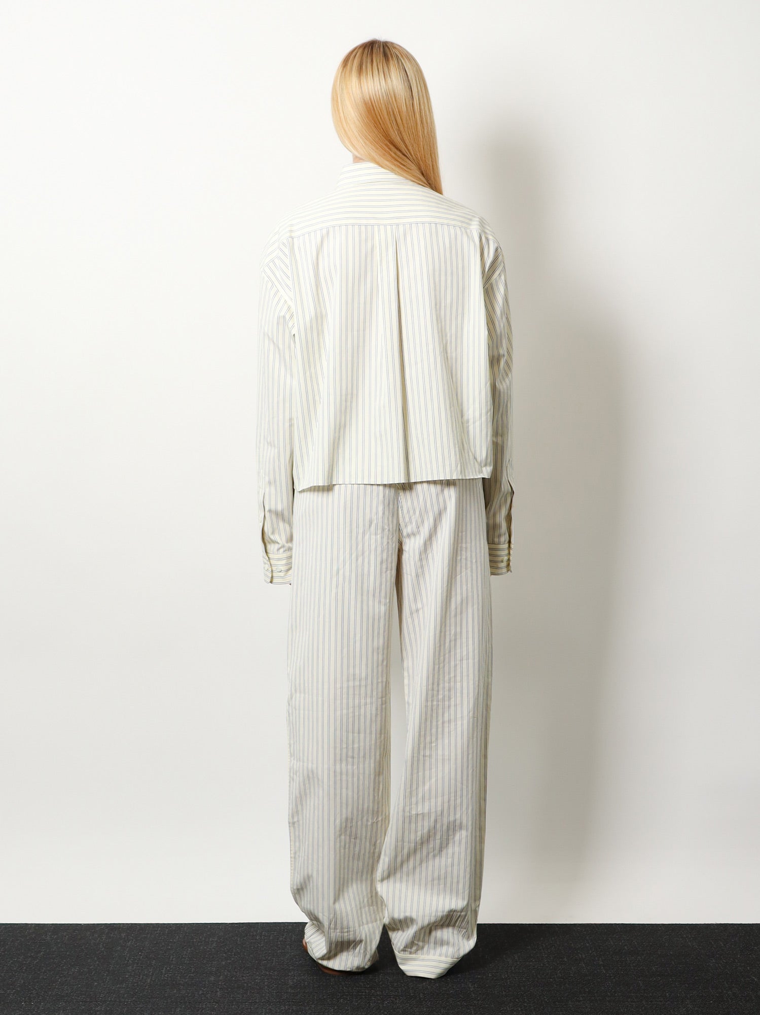 Miu Miu Striped Cotton Shirt