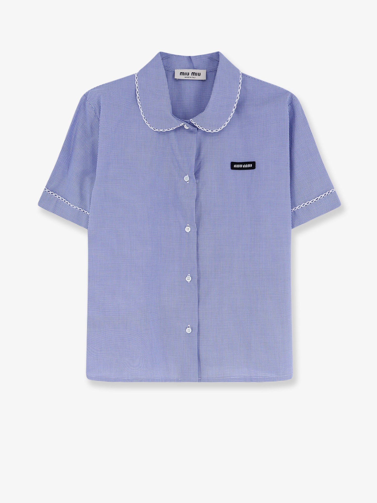 Miu Miu Vichy Cotton Shirt