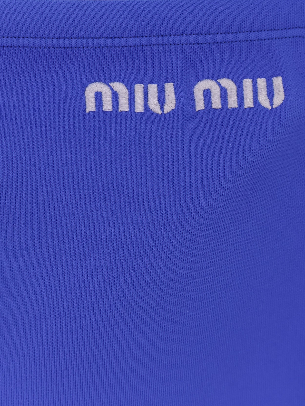 Miu Miu Recycled Material Mini Skirt