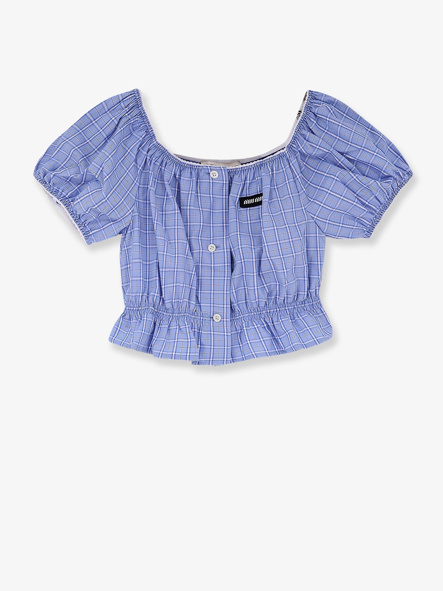Miu Miu Striped Cotton Top
