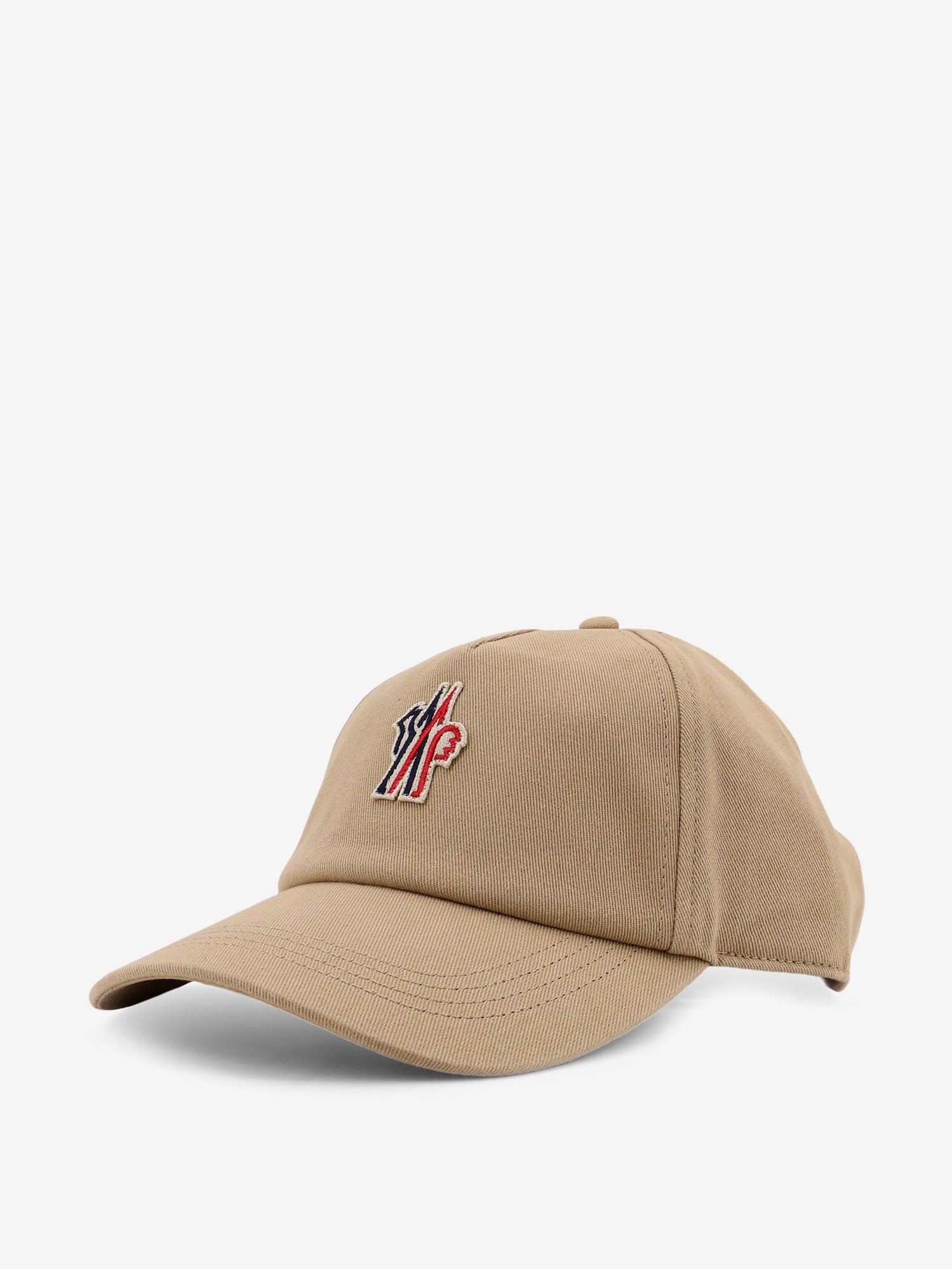 Moncler Grenoble Cotton Hat With Logo Patch On The Front