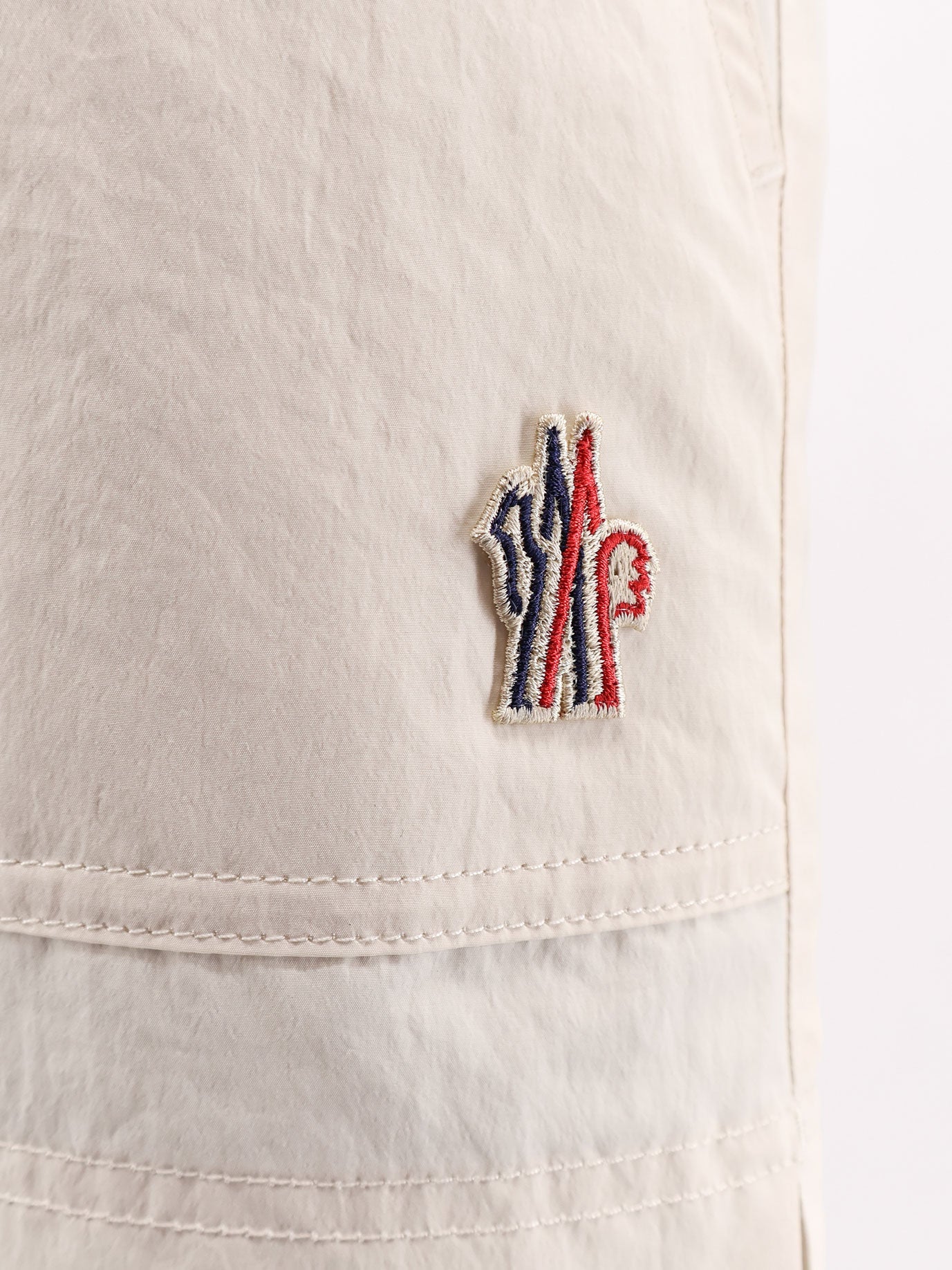 Moncler Grenoble Day-namic Shorts With Logo Patch