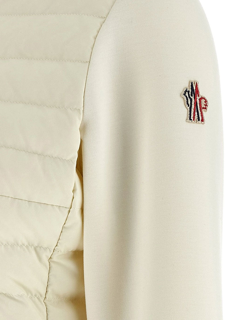 Moncler Grenoble Neoprene Jacket With Padded Inserts