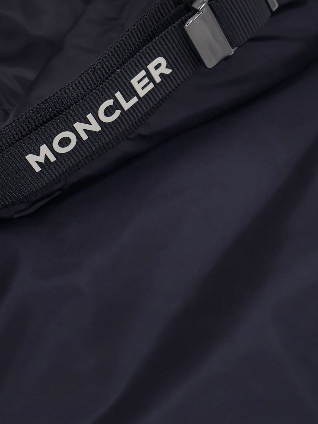 Moncler Trestraou Down Jacket With Grosgrain Profiles