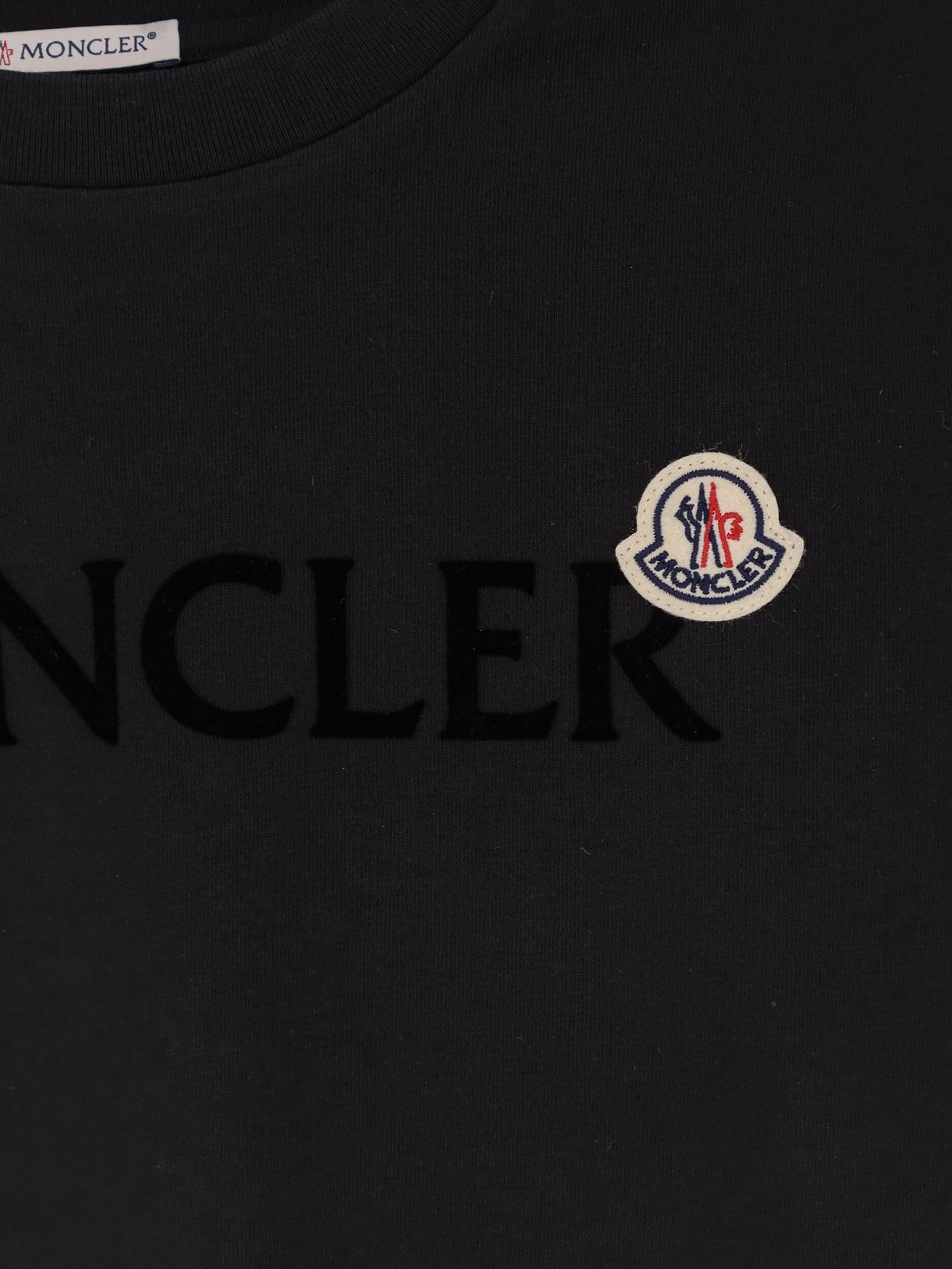 Moncler Cotton T-shirt With Logo Print