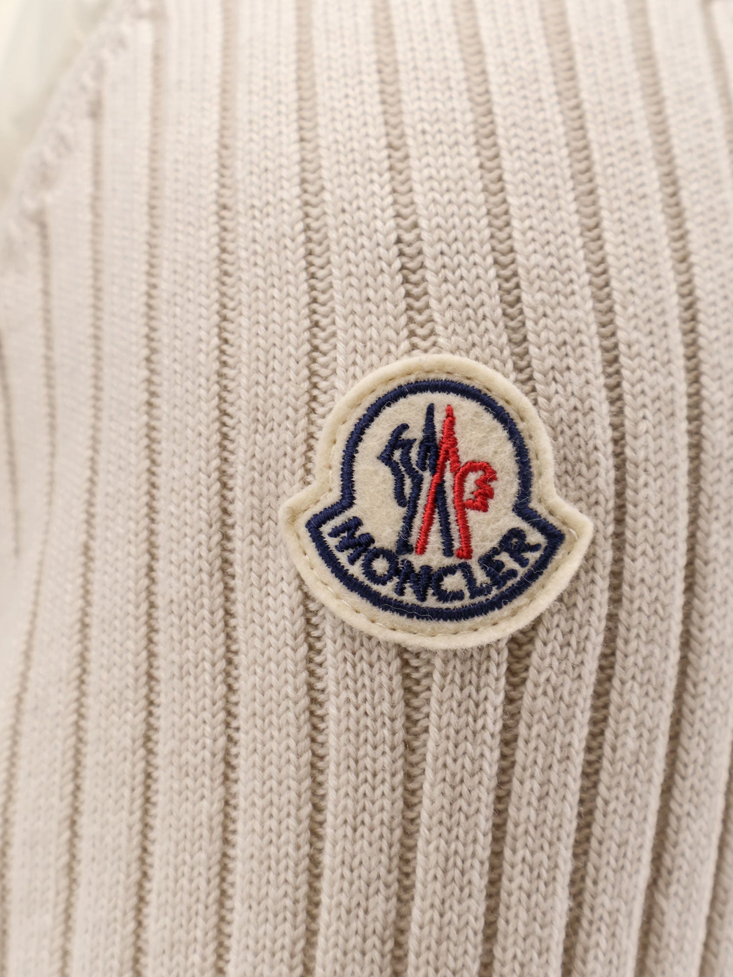 Moncler Wool Blend Padded Jacket