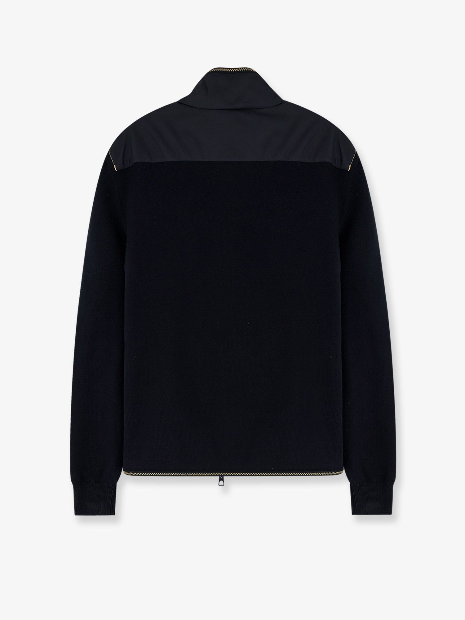 Moncler Nylon Jacket With Cotton Inserts