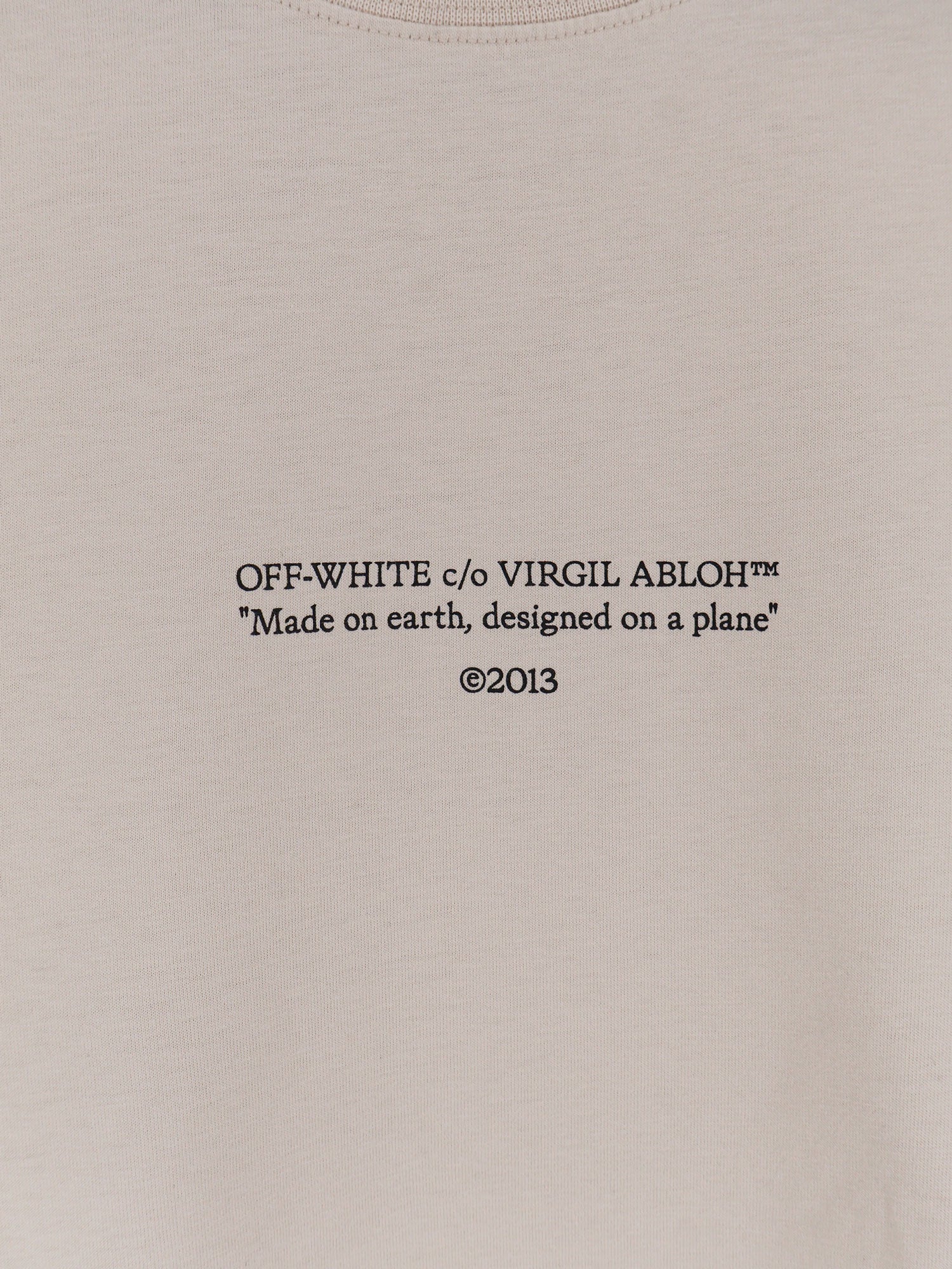 Off-White Statement Cotton T-shirt