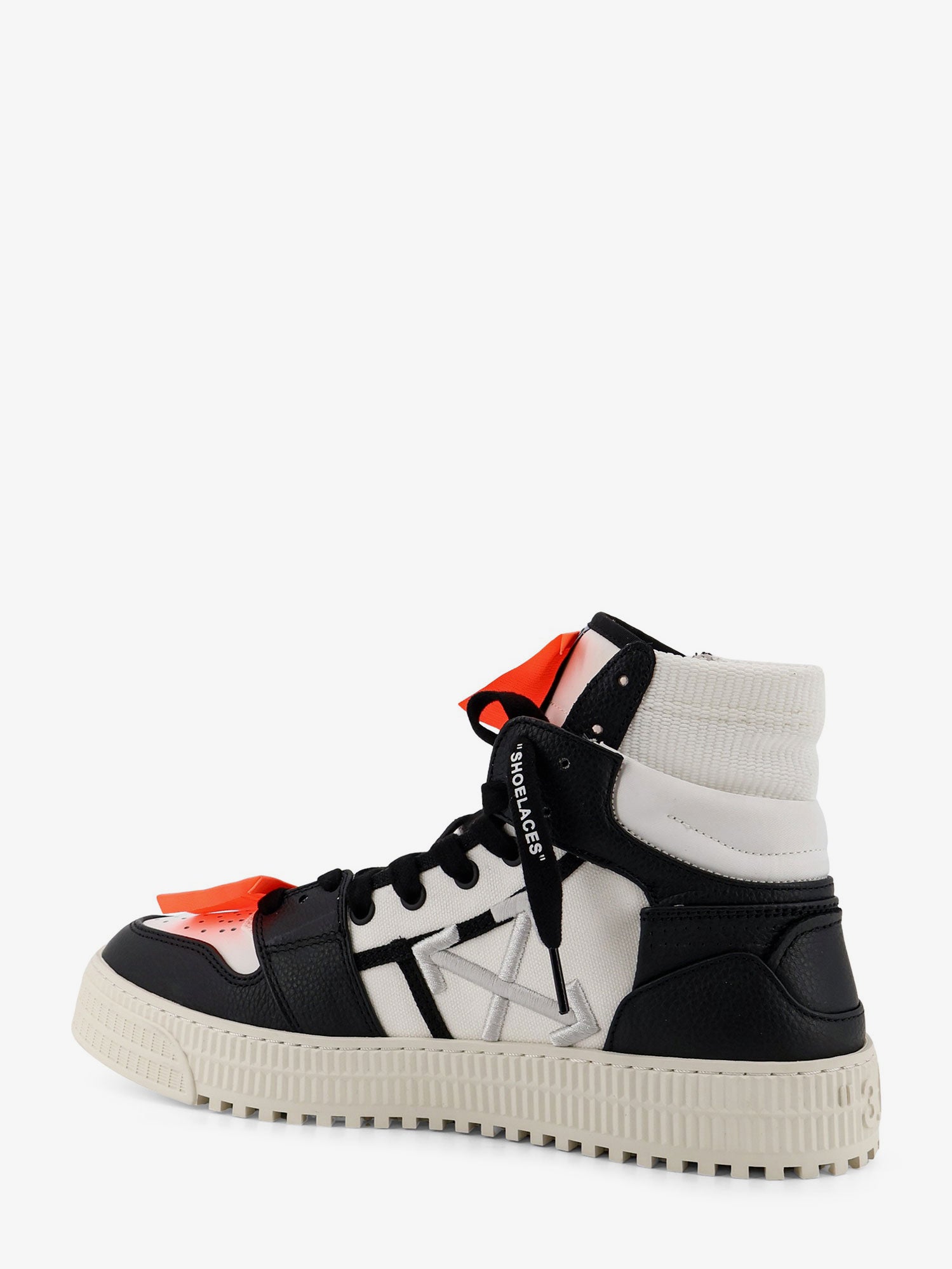 Off-White 3.0 Court High Top Leather Sneakers