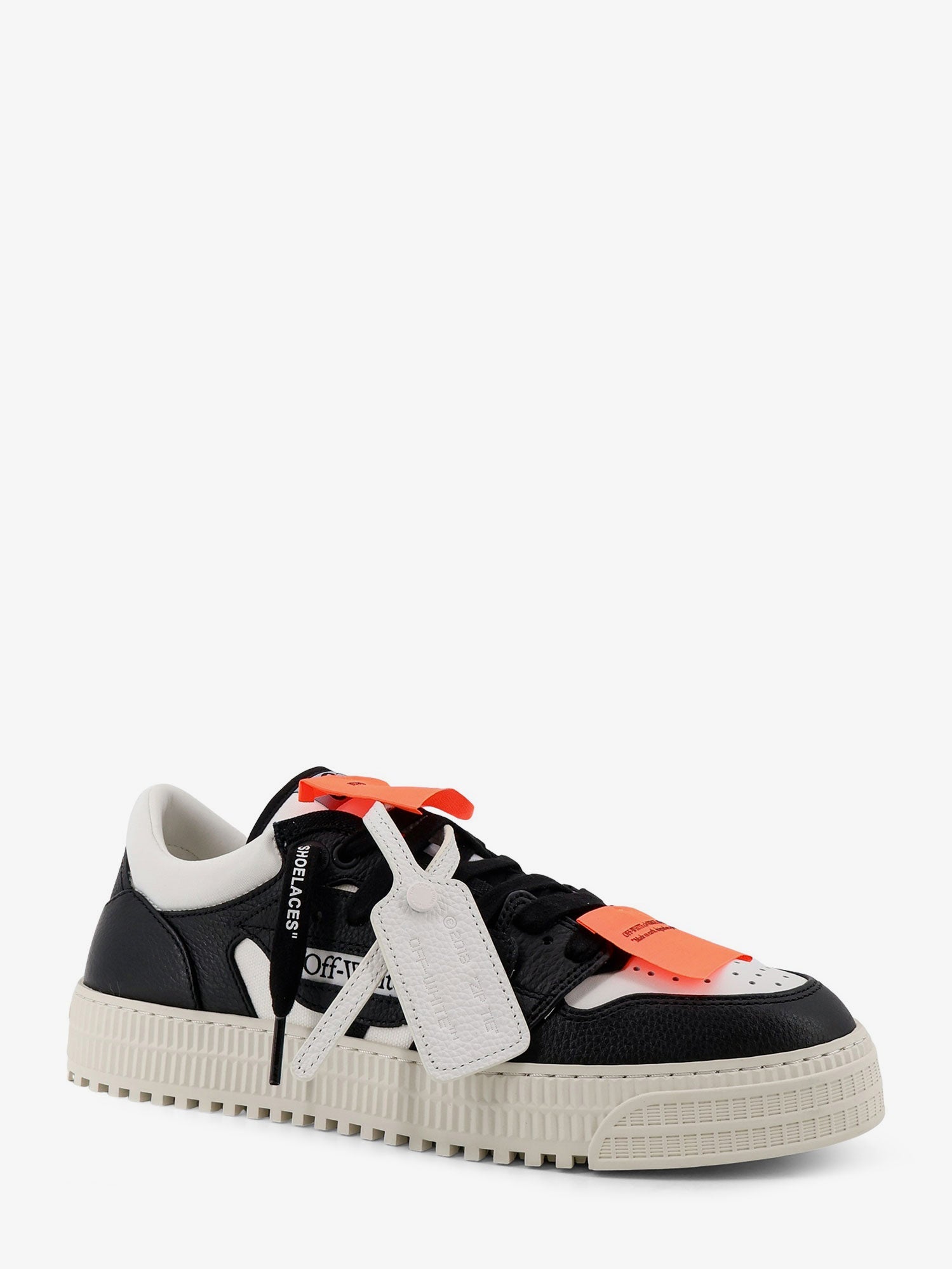 Off-White 3.0 Court Low Top Leather Sneakers