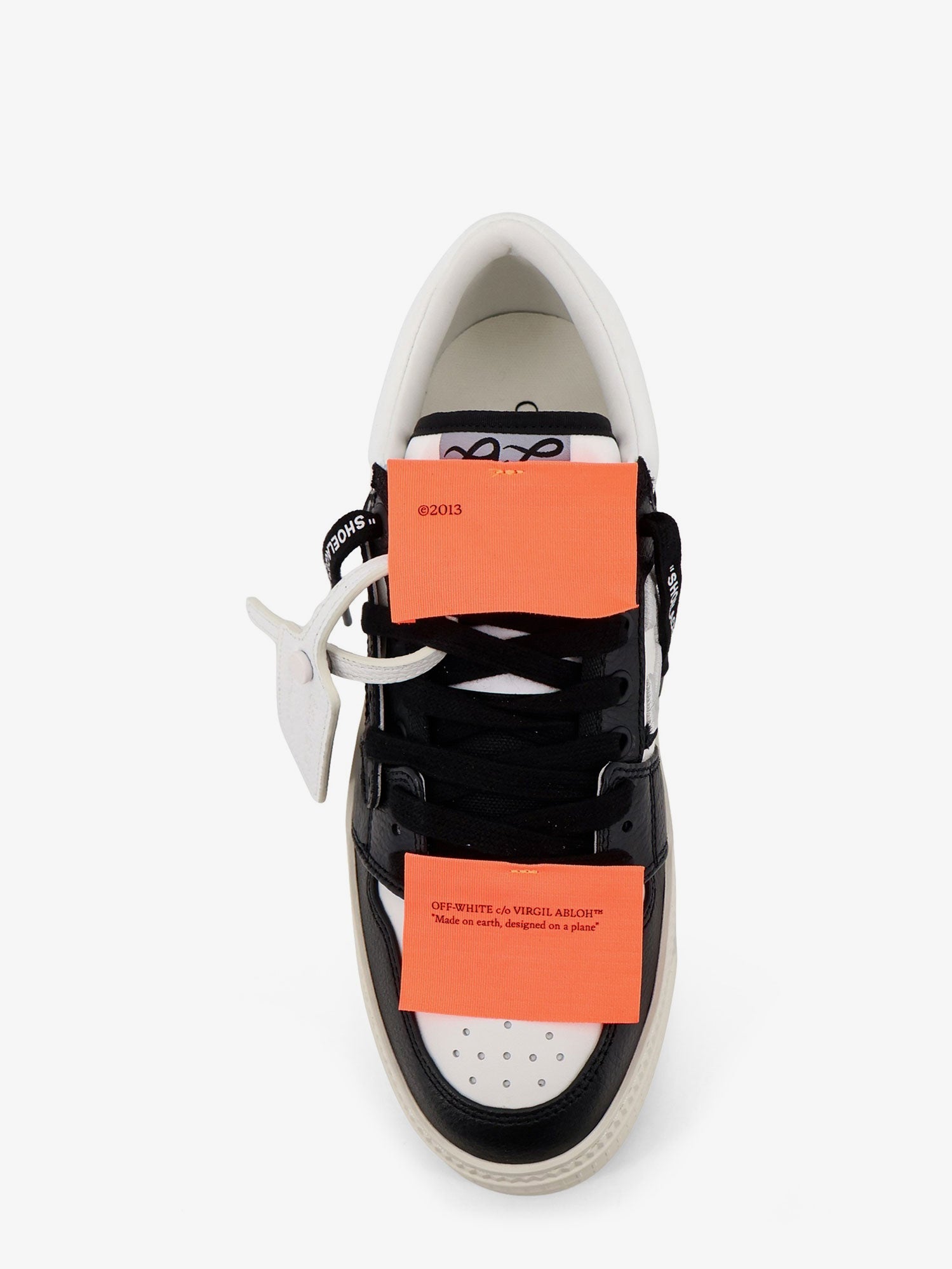 Off-White 3.0 Court Low Top Leather Sneakers