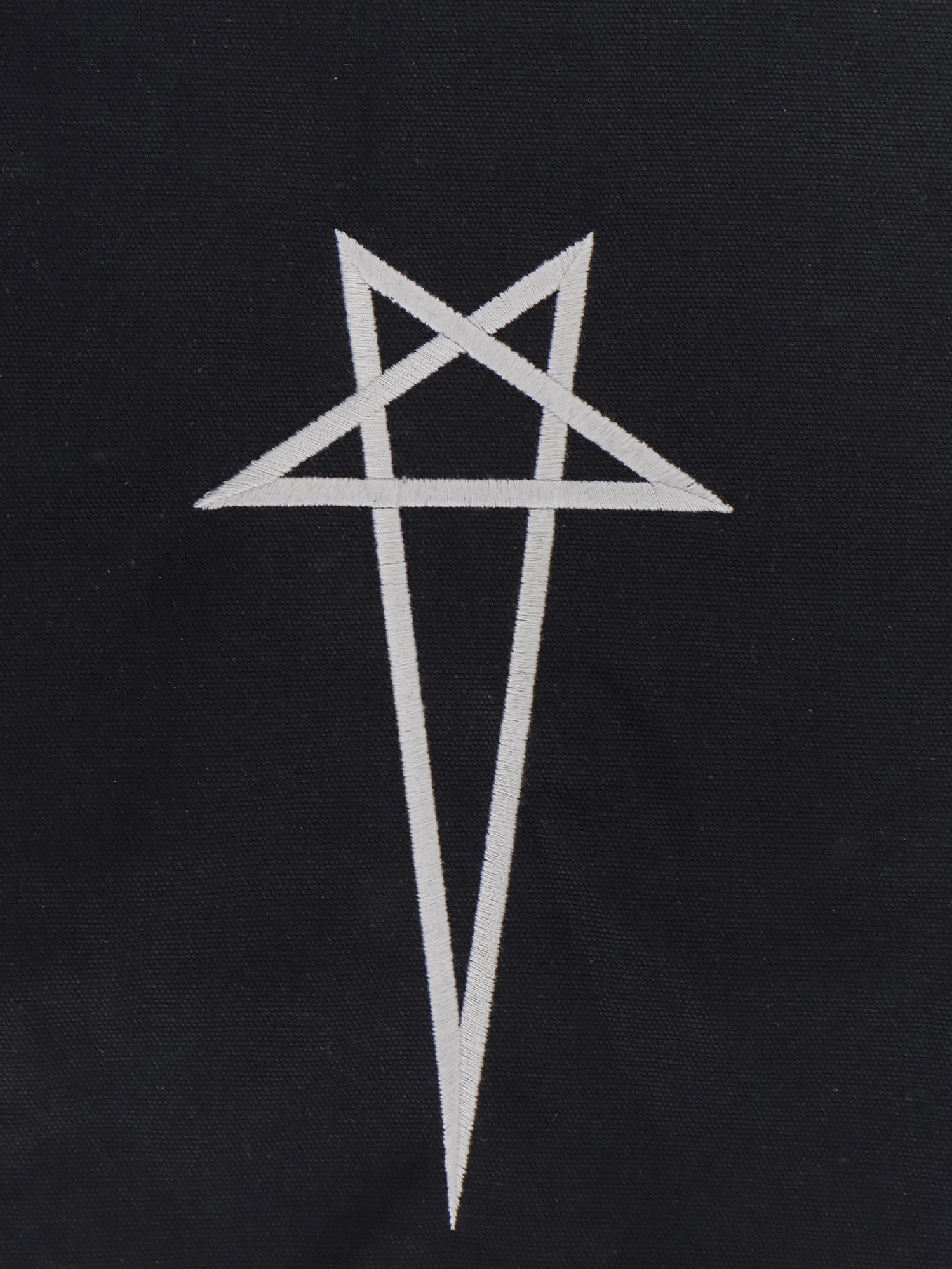 Rick Owens Canvas Handbag With Front Logo