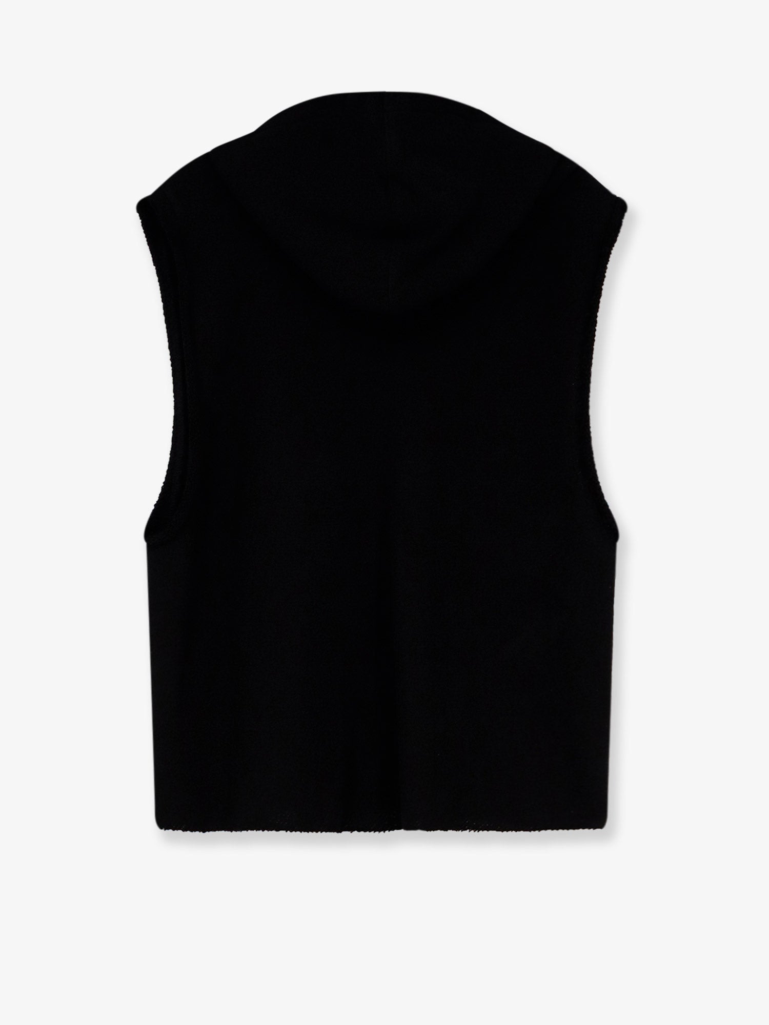 Rick Owens Sleeveless Organic Cotton Sweatshirt