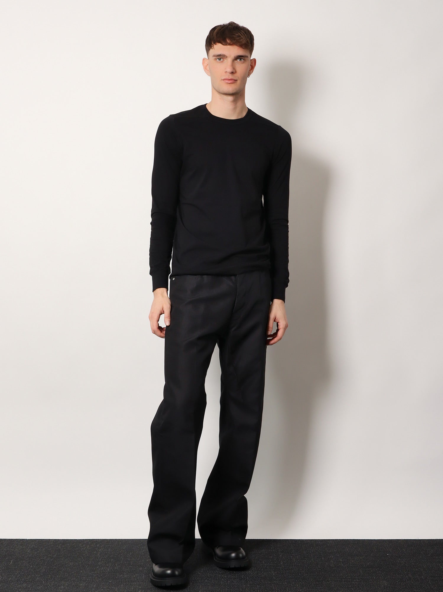Rick Owens Geth Certified Cotton Blend Trousers