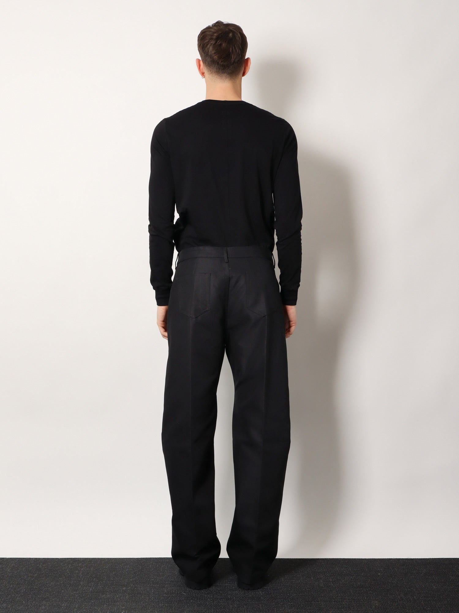 Rick Owens Geth Certified Cotton Blend Trousers