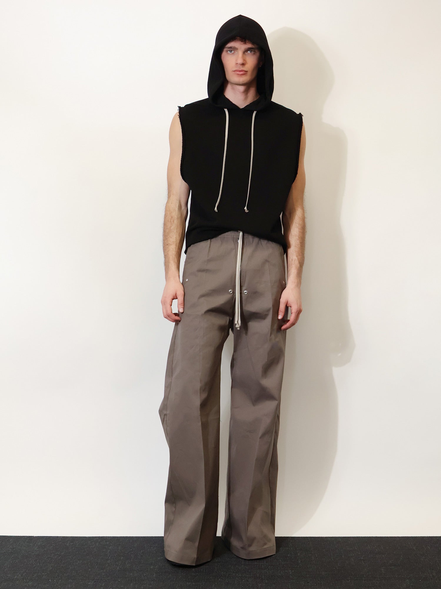 Rick Owens Wide Bela Certified Cotton Trousers