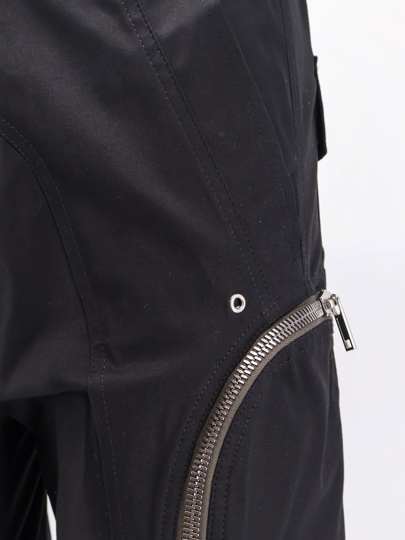 Rick Owens Bauhaus Cargo Certified Cotton Trousers