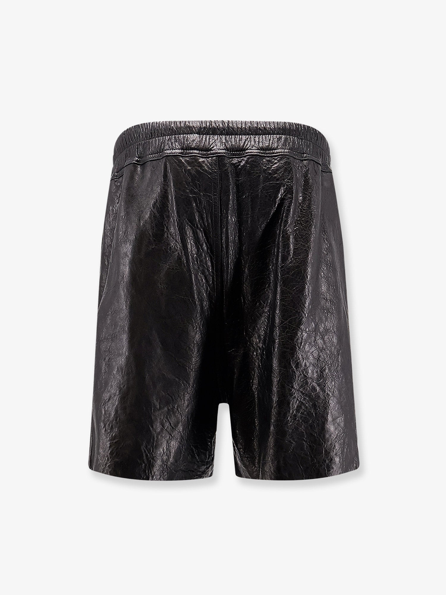 Rick Owens Leather Shorts