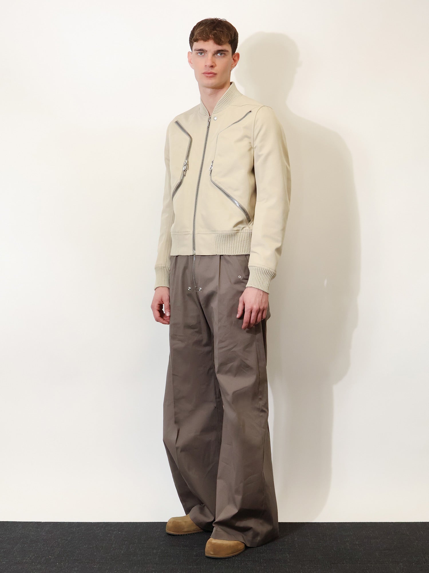 Rick Owens Heizer Flight Organic Cotton Jacket