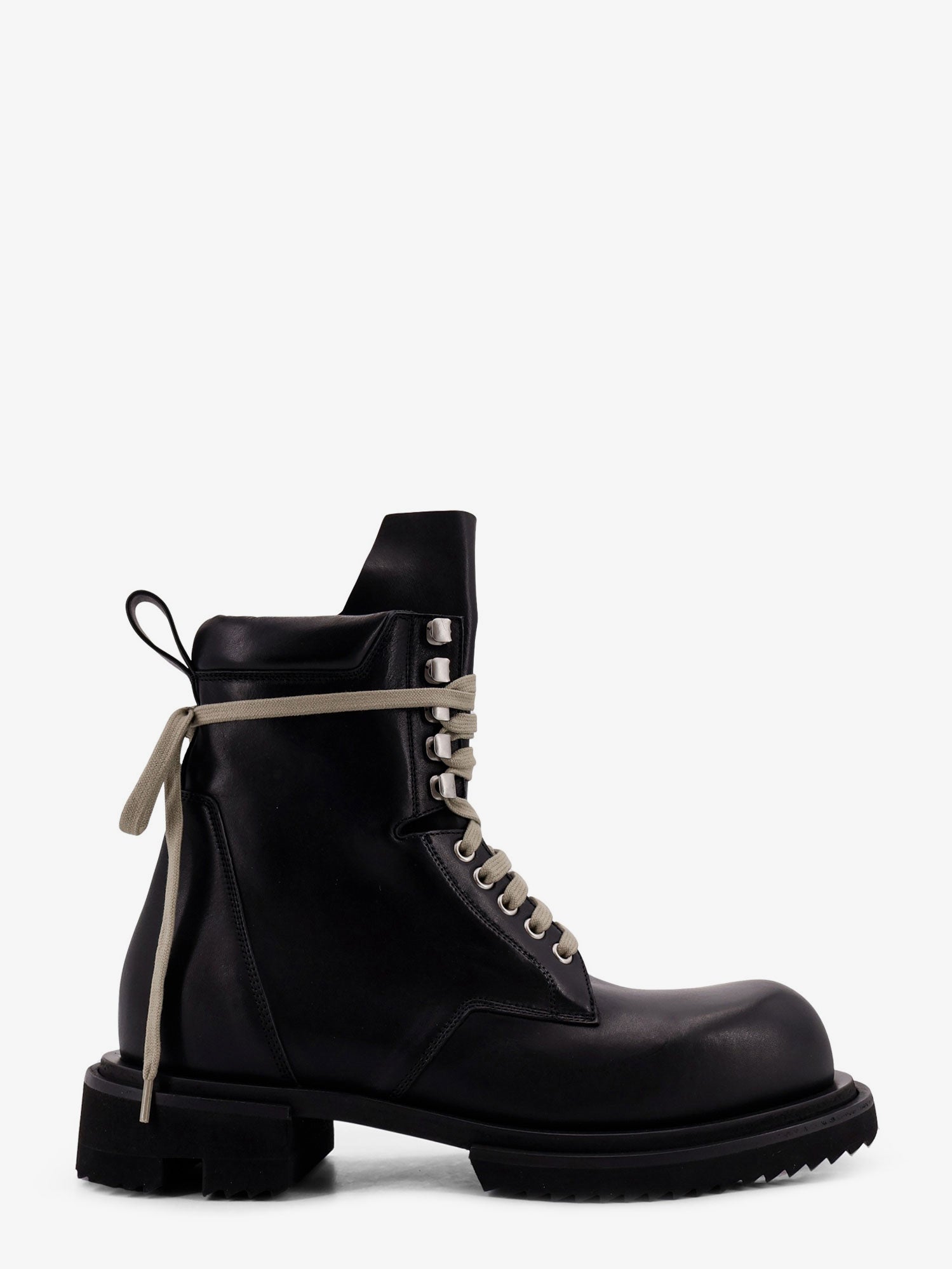 Rick Owens Leather Boots