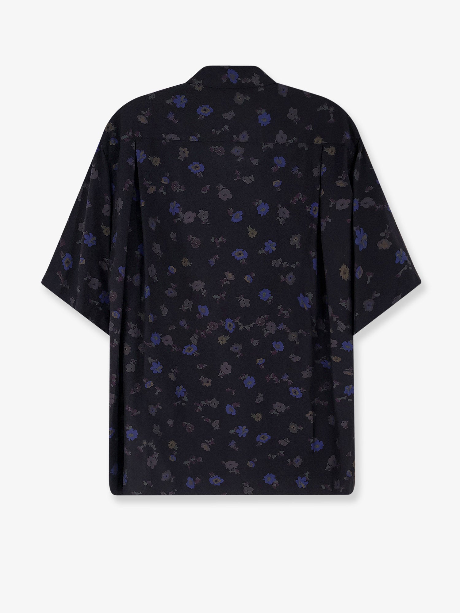 Sacai Cotton Blend Shirt With Floral Print