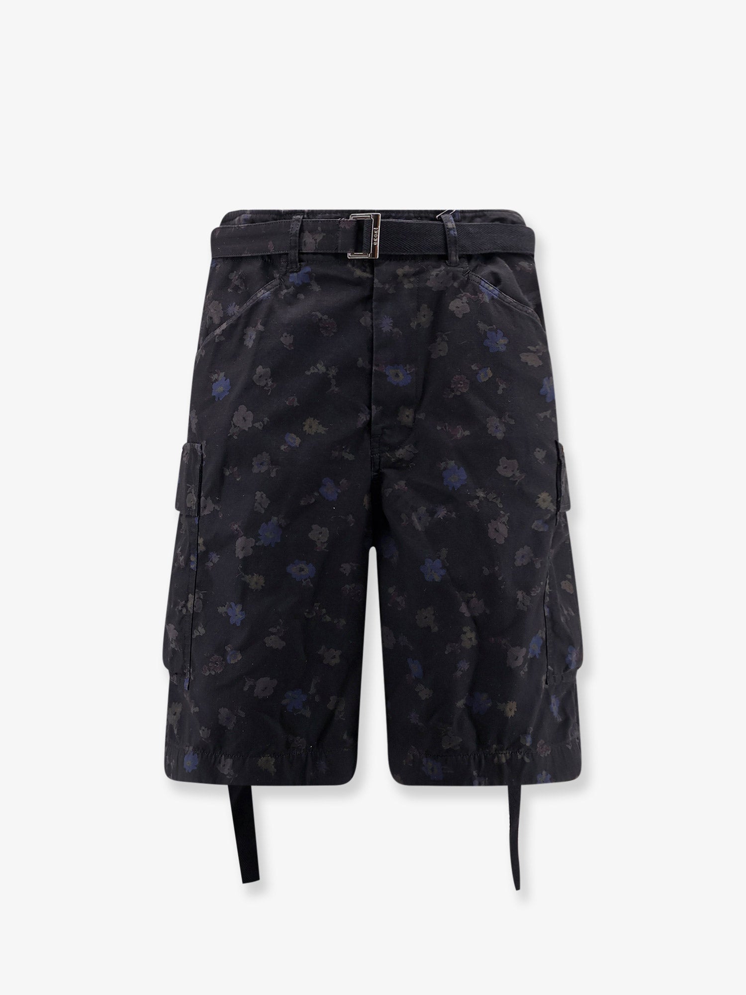 Sacai Printed Cotton Shorts