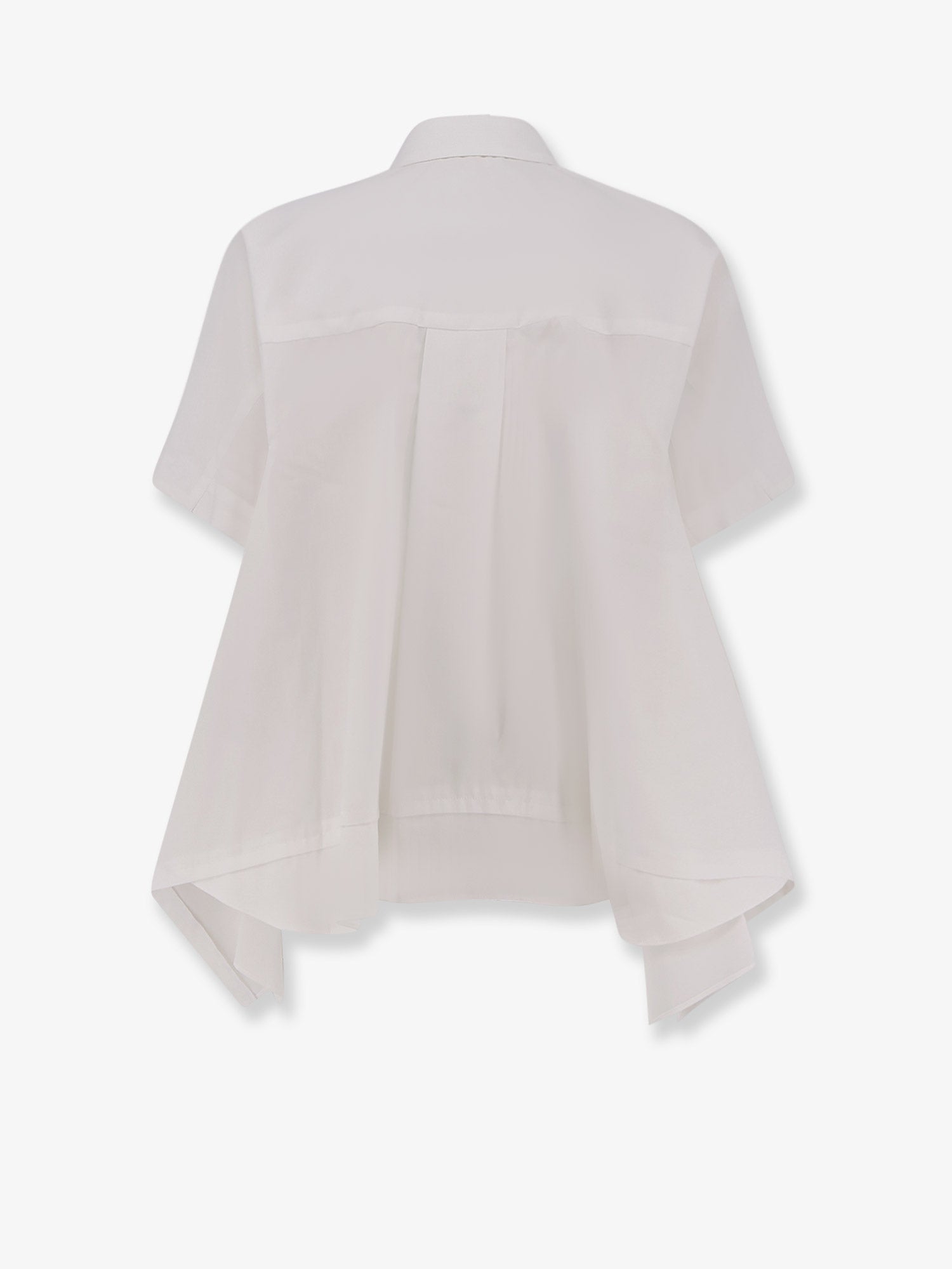 Sacai Cotton Blend Poplin Shirt