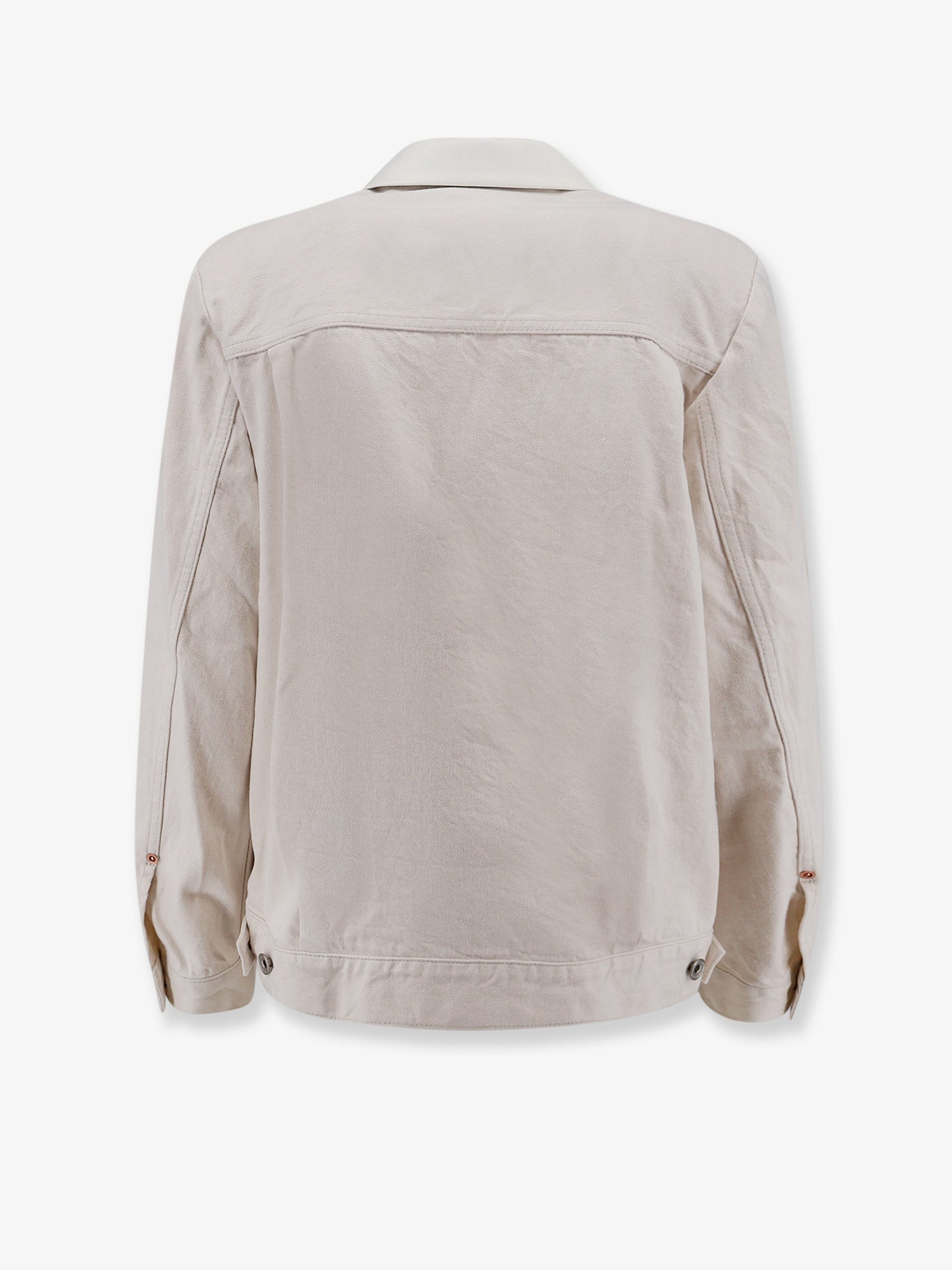 Sacai Blazer With White Denim Insert On The Back