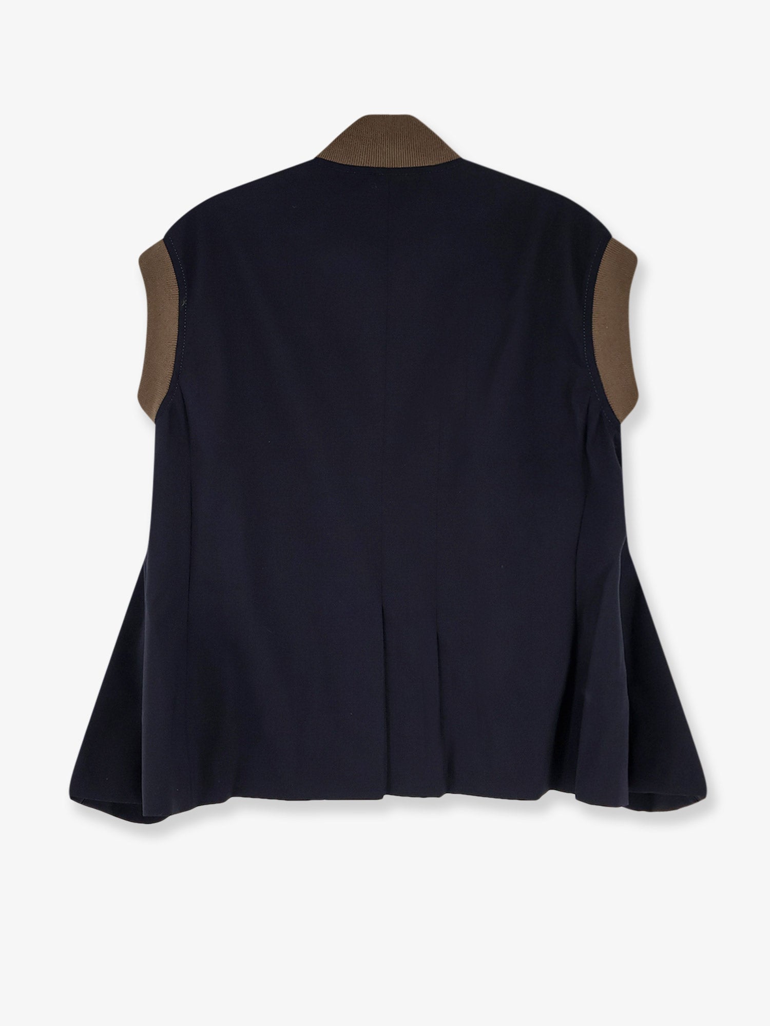 Sacai Nylon Jacket With Fabric Insert On The Back