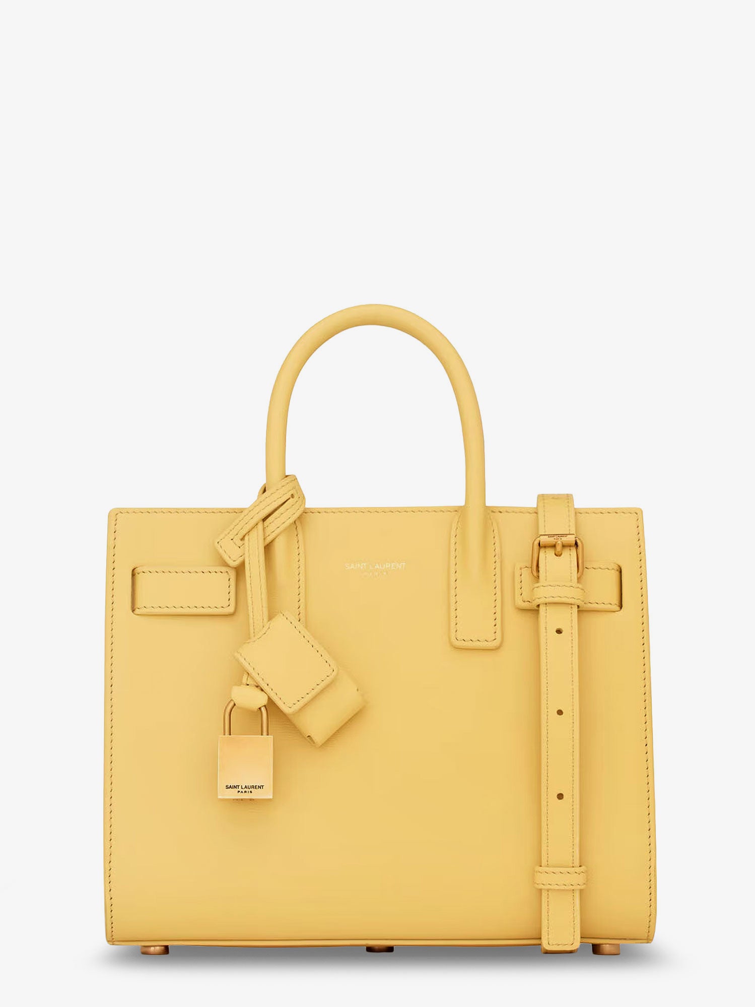 Saint Laurent Sac De Jour Nano Leather Crossbody Bag