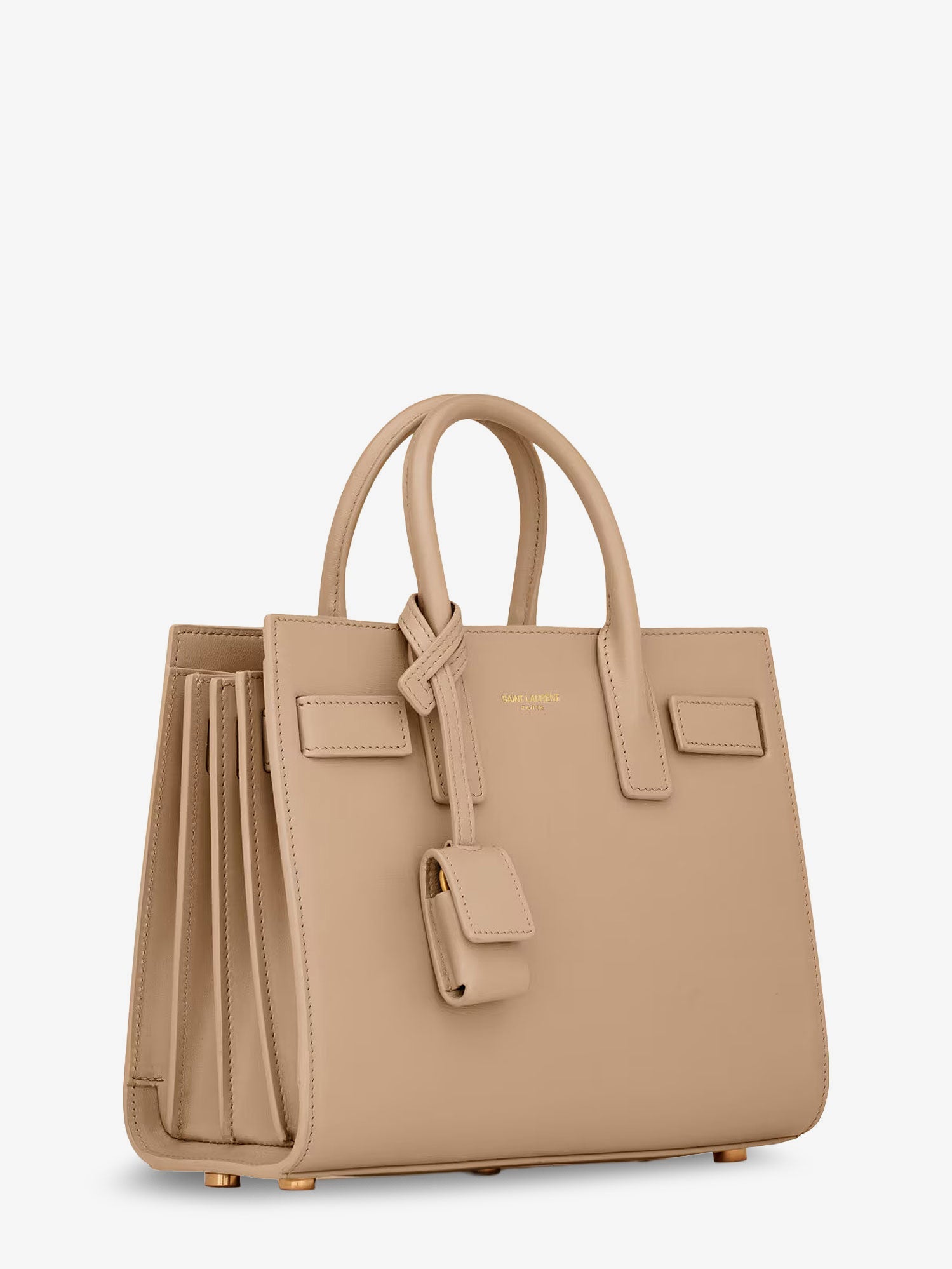 Saint Laurent Sac De Jour Nano Leather Crossbody Bag