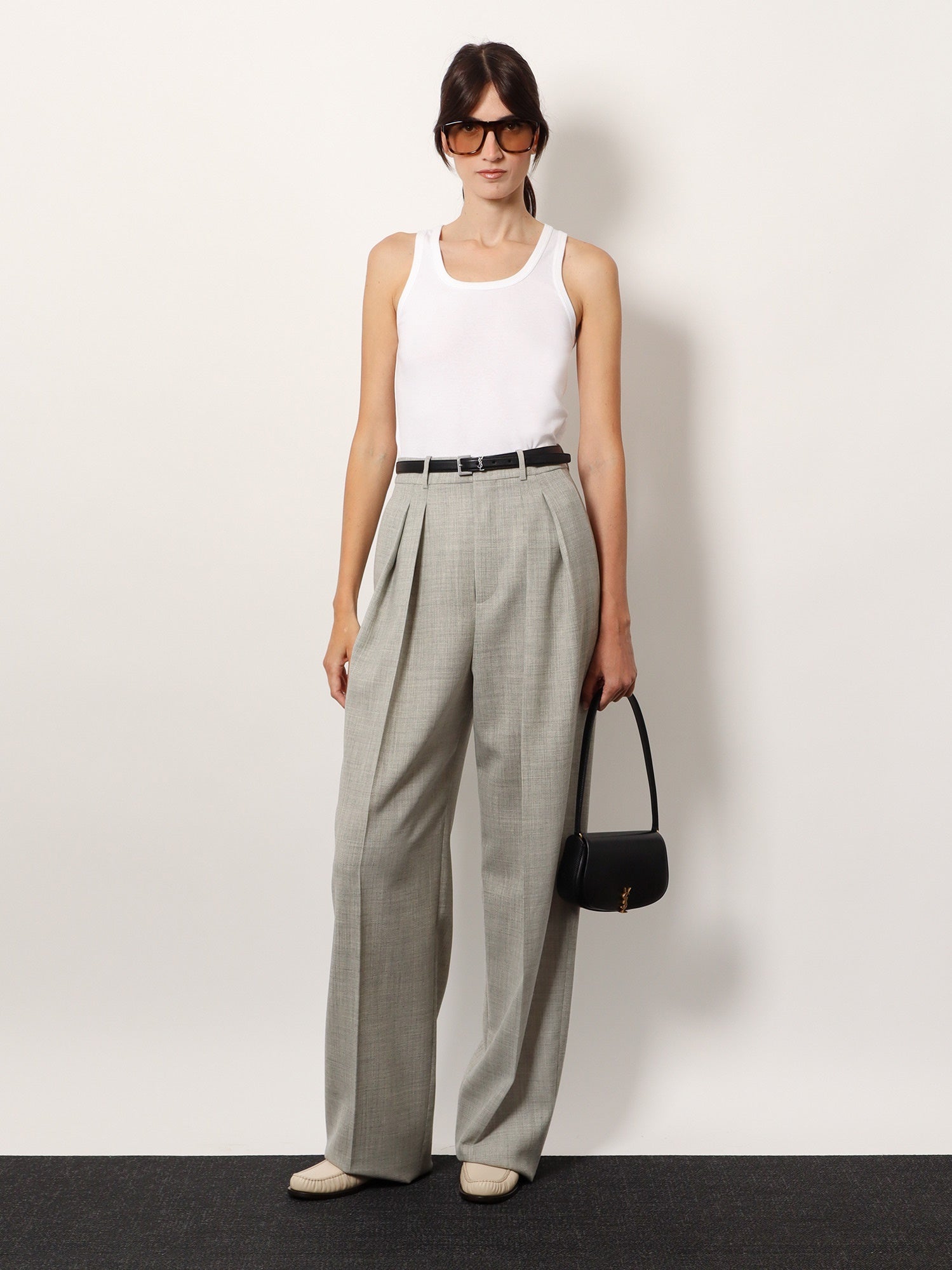 Saint Laurent Leather Belt