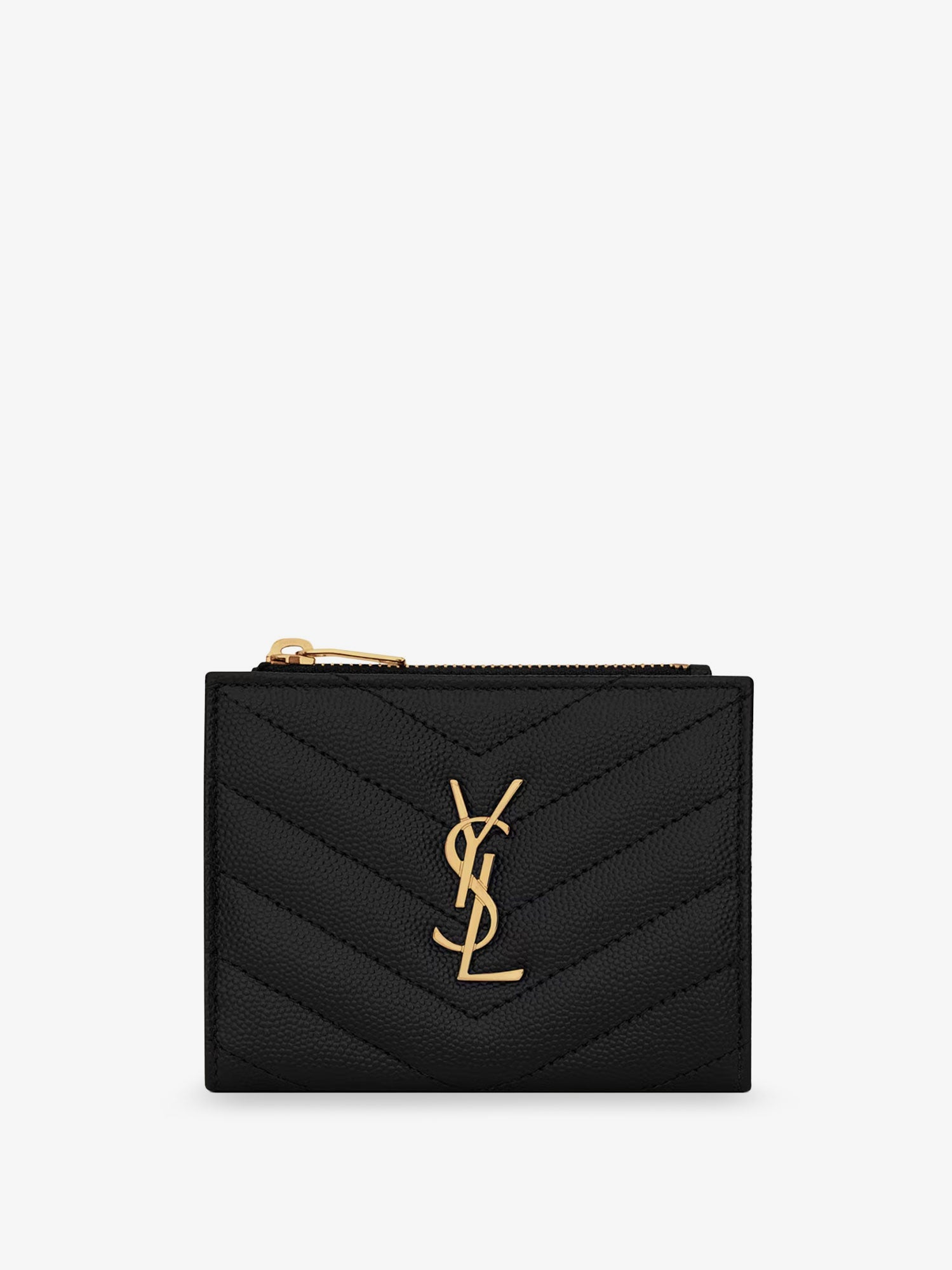 Saint Laurent Bi-fold Leather Wallet