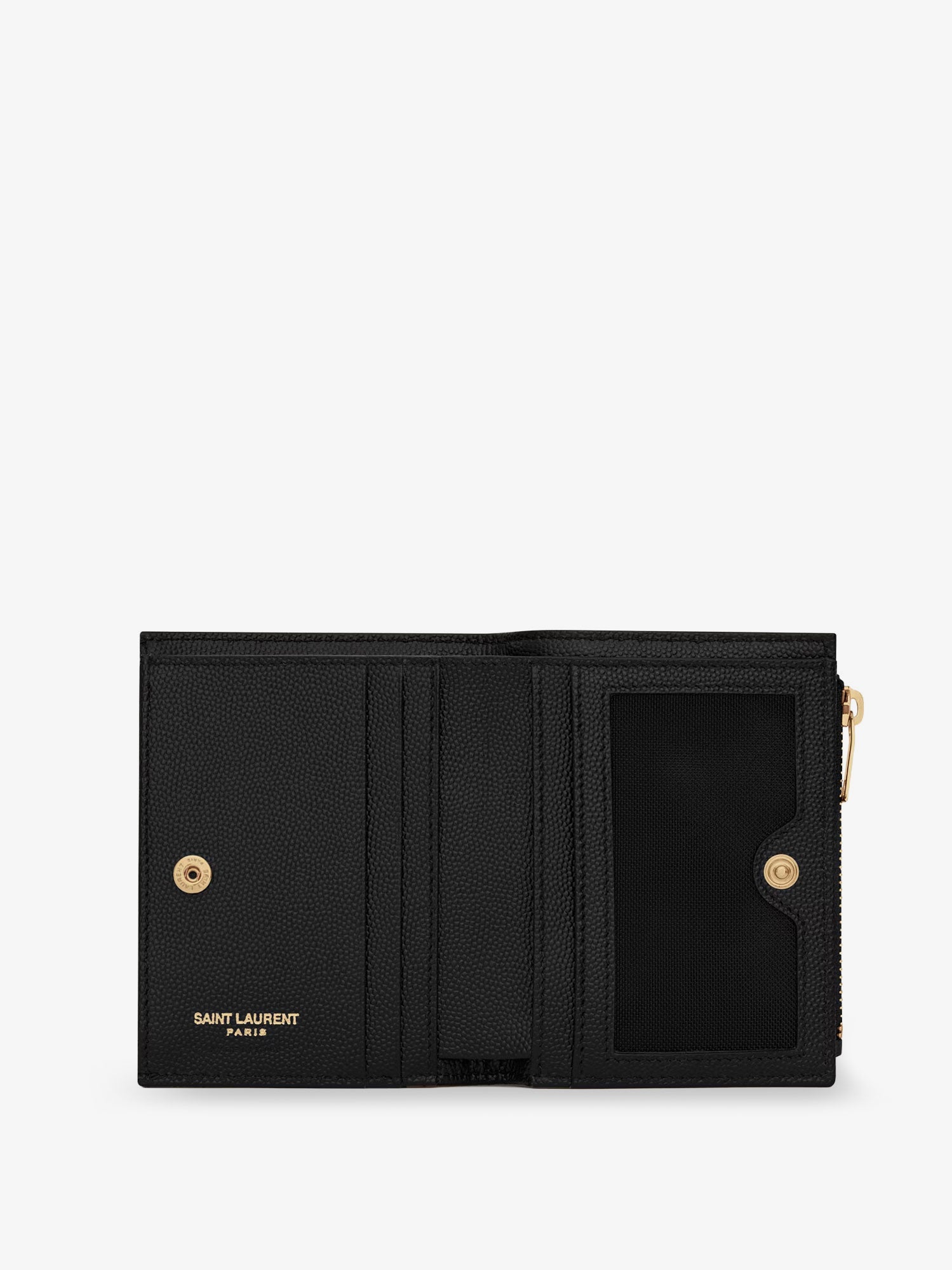 Saint Laurent Bi-fold Leather Wallet