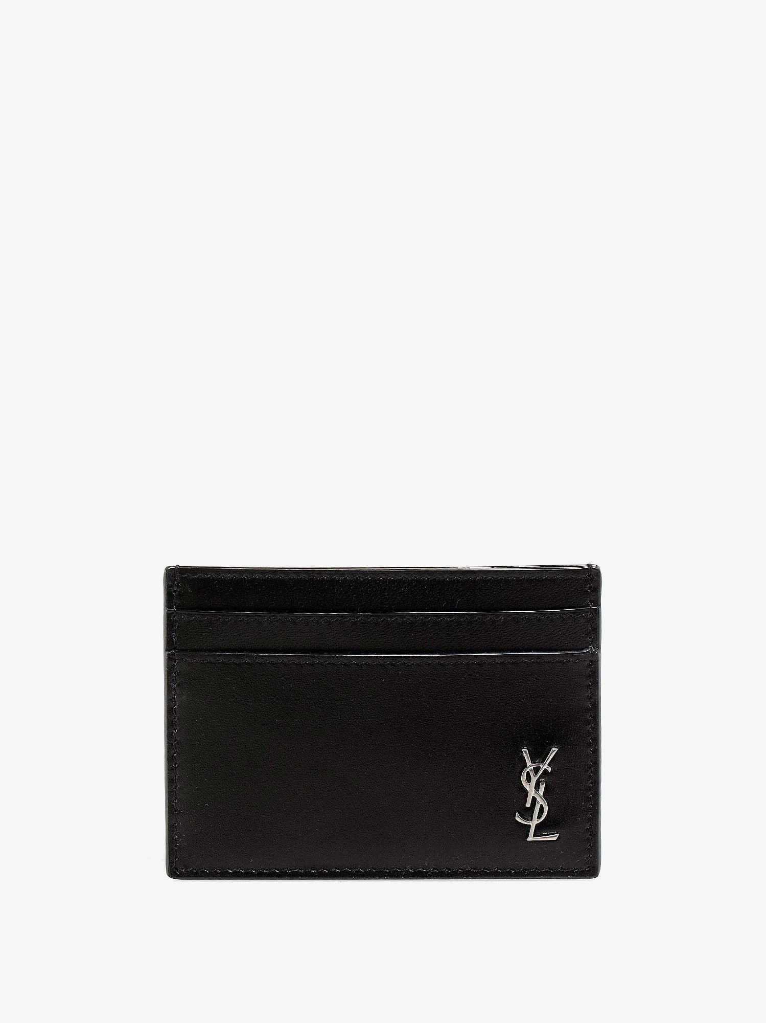 Saint Laurent Leather Cardholder